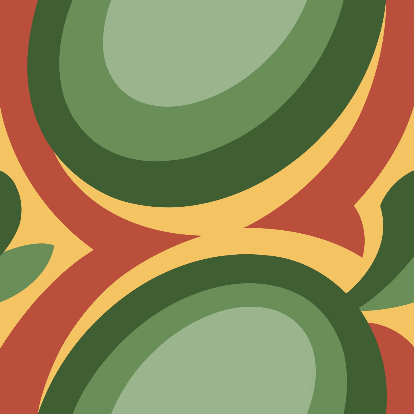 CarrOlive par Juliane Durand — motif de carreau de ciment