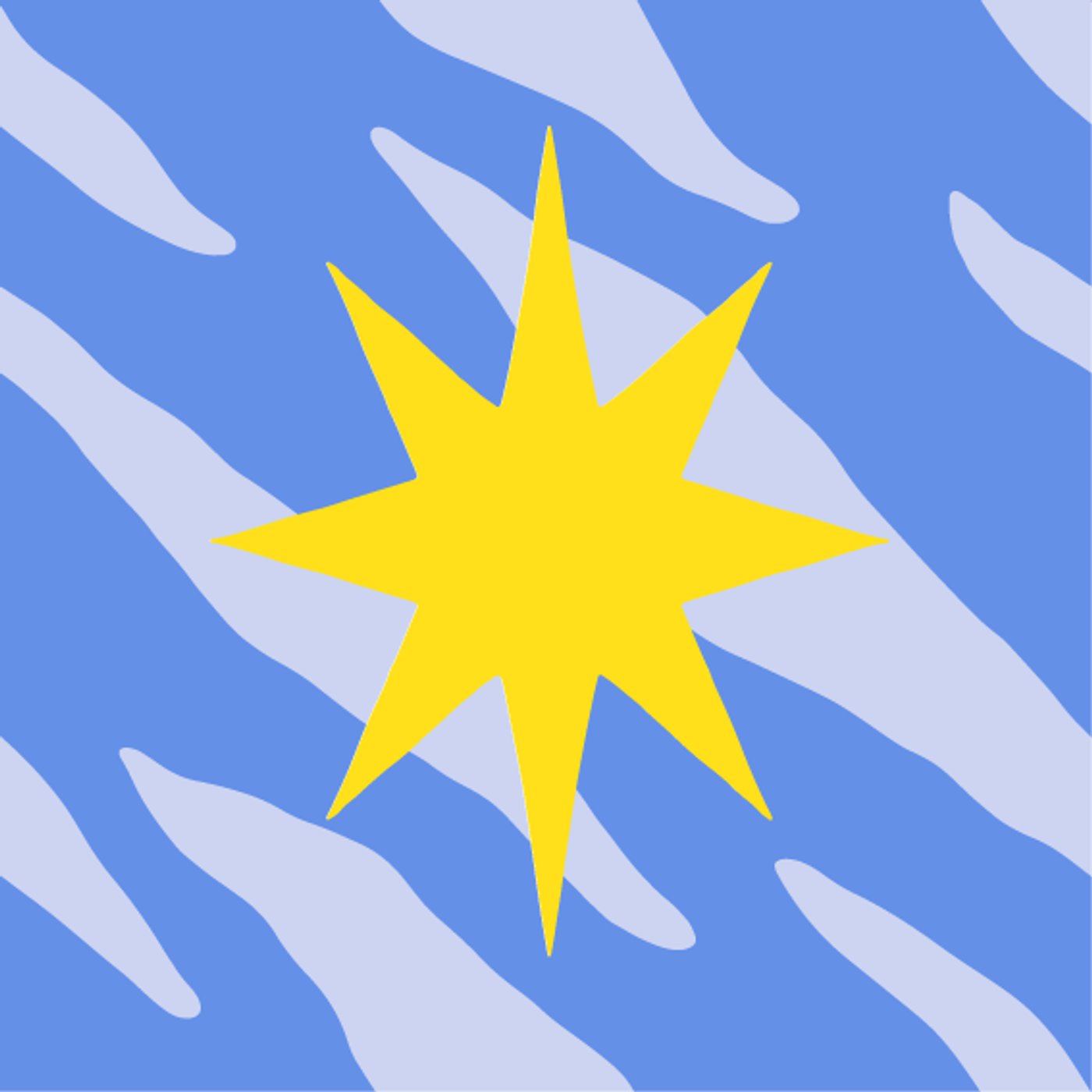 Solaire par Aliboron — — motif de carreau de ciment