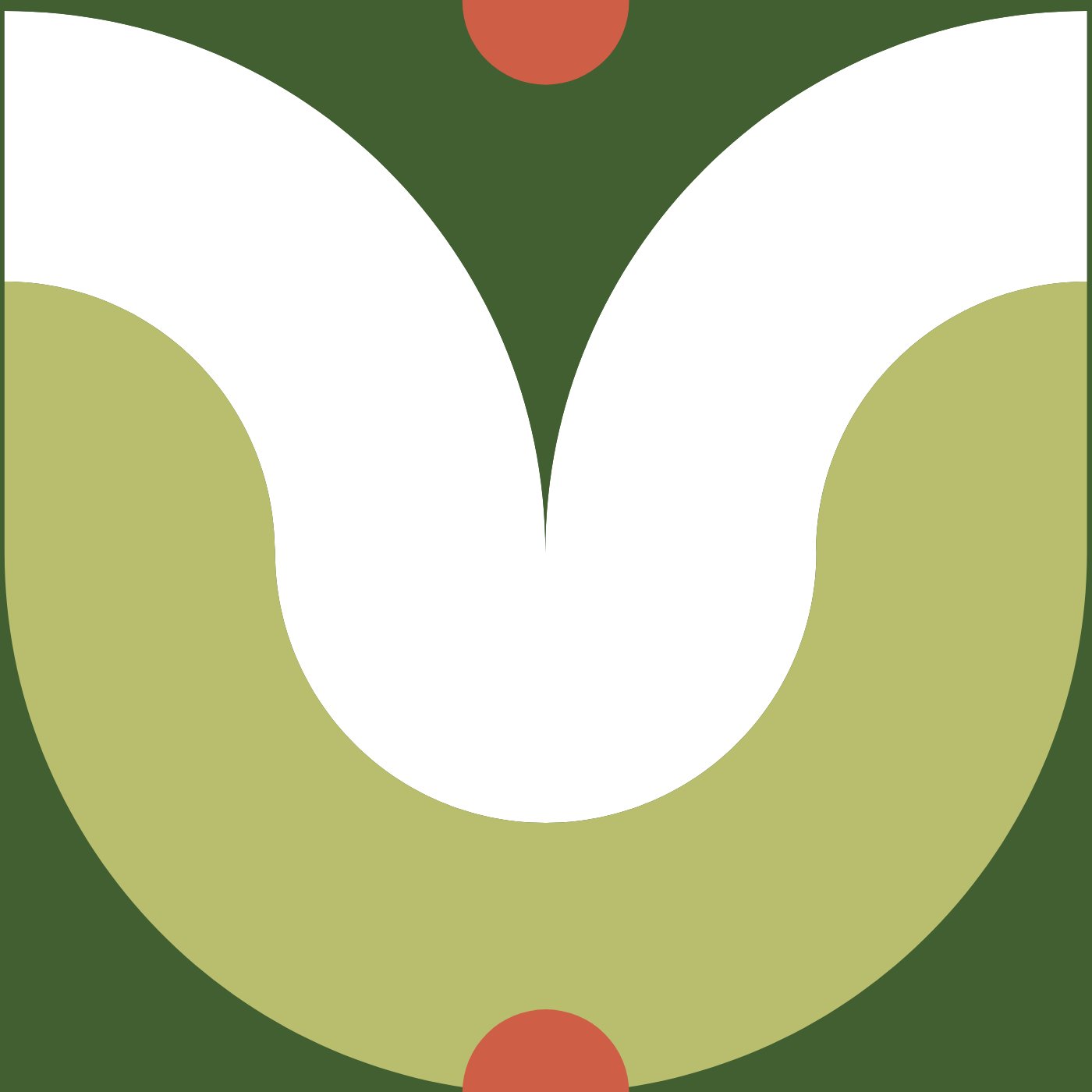 Tulipe par allison chaintron — motif de carreau de ciment