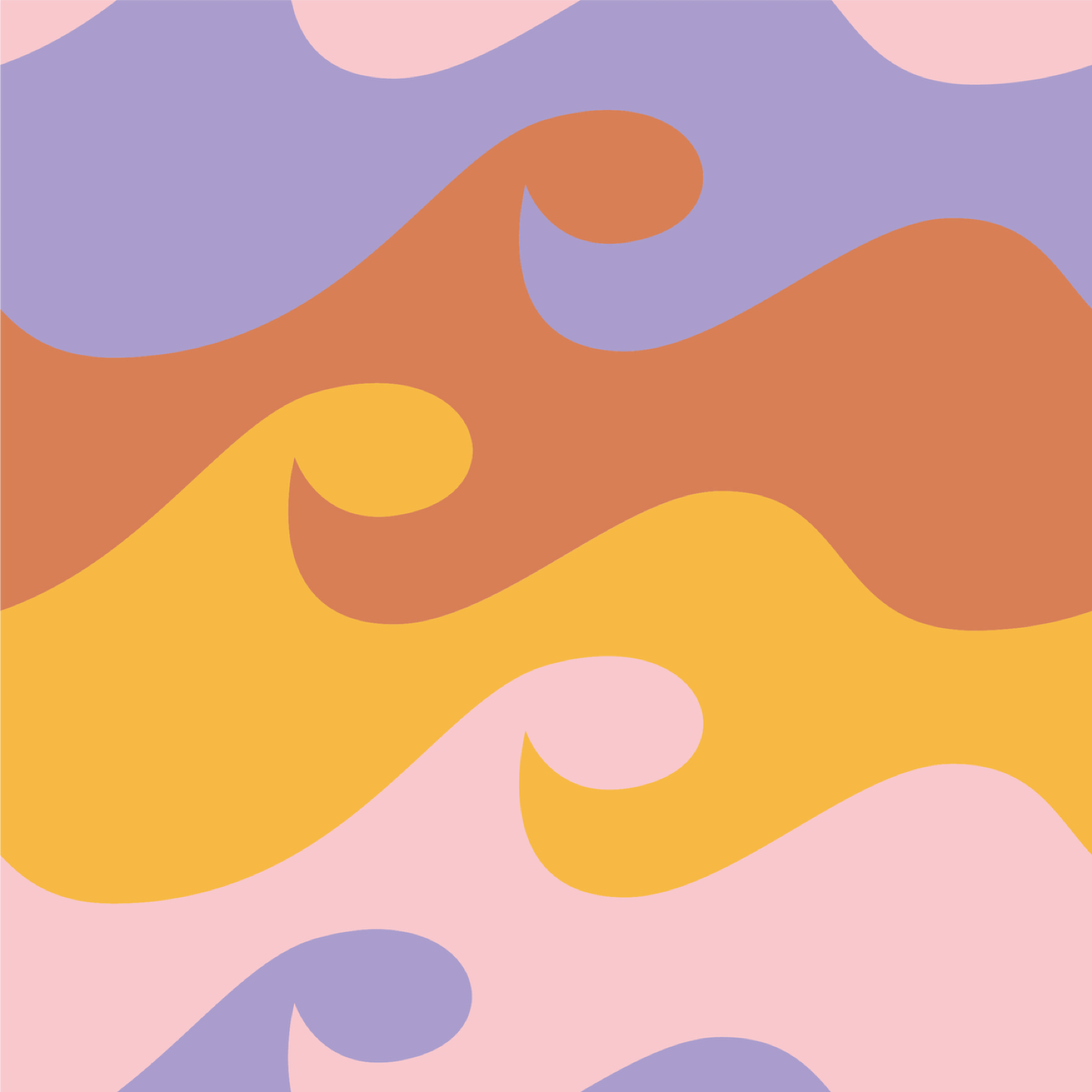 Houle par Flora Trottier — motif de carreau de ciment