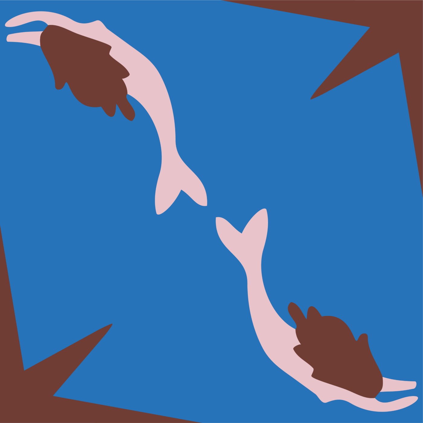 Parthénope par Louise Massot — motif de carreau de ciment