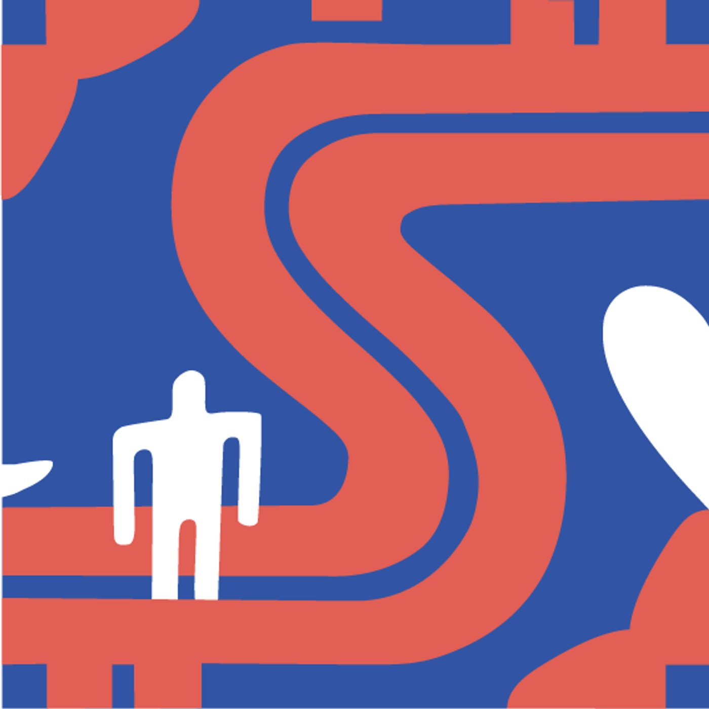 La route de la solidarite par Stephanie Turmel-Josek — motif de carreau de ciment