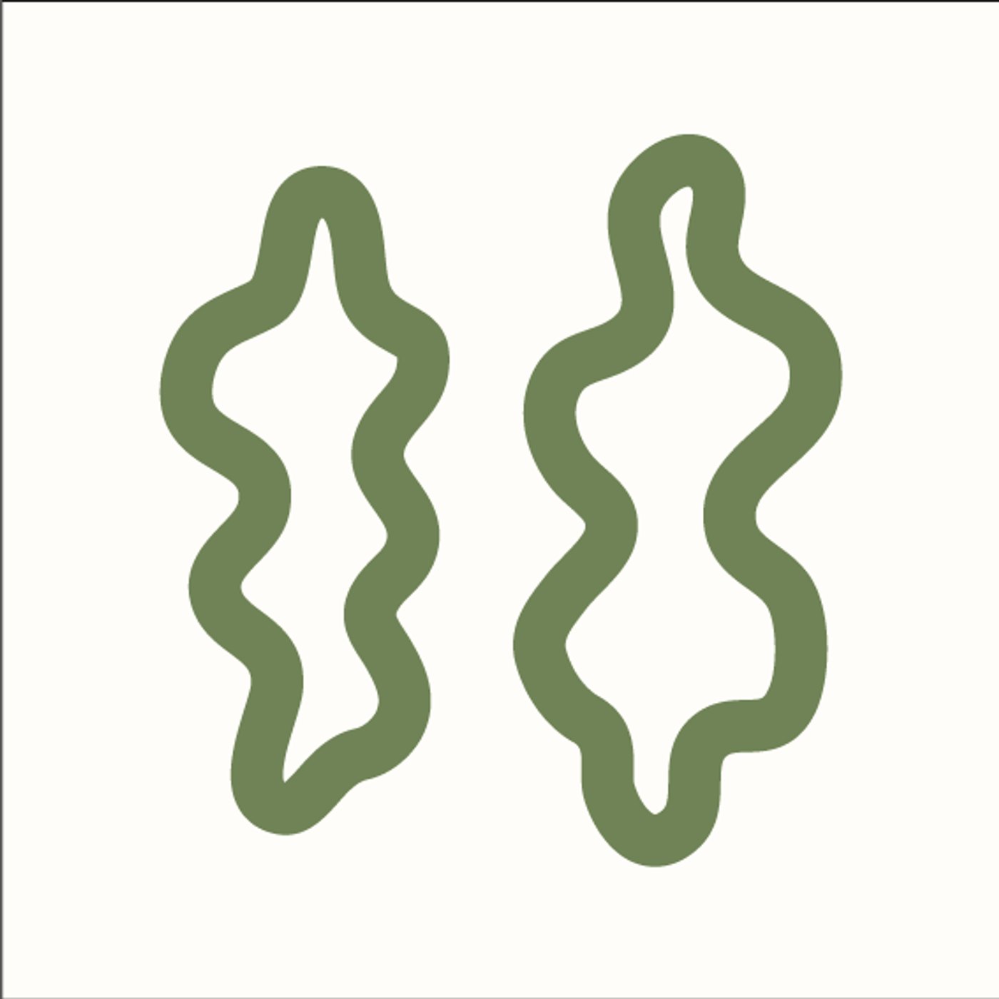 Green Beans par Clotilde JNT — motif de carreau de ciment