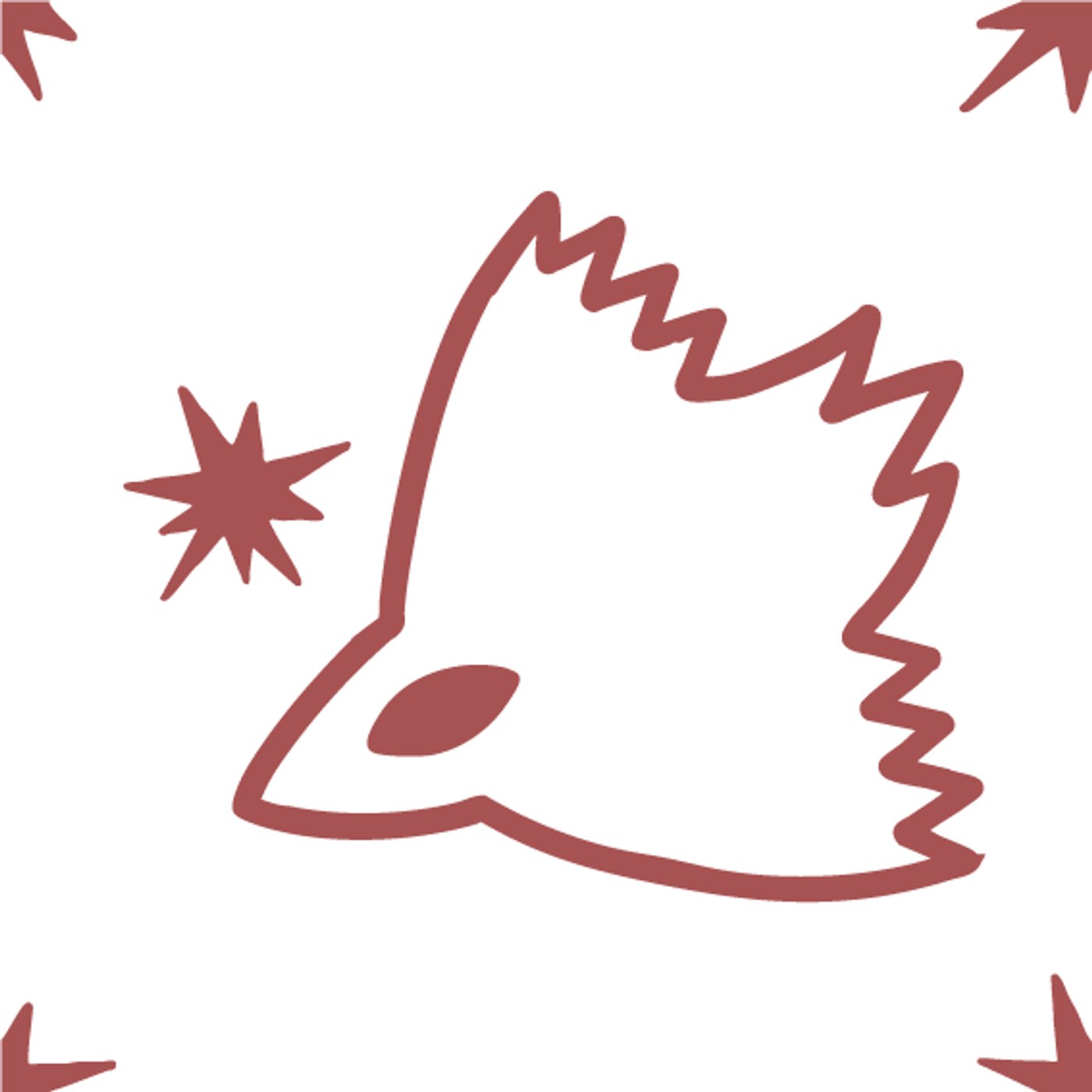 Zoizeaux par Les Ateliers Graphics / Louane CHAPON — motif de carreau de ciment