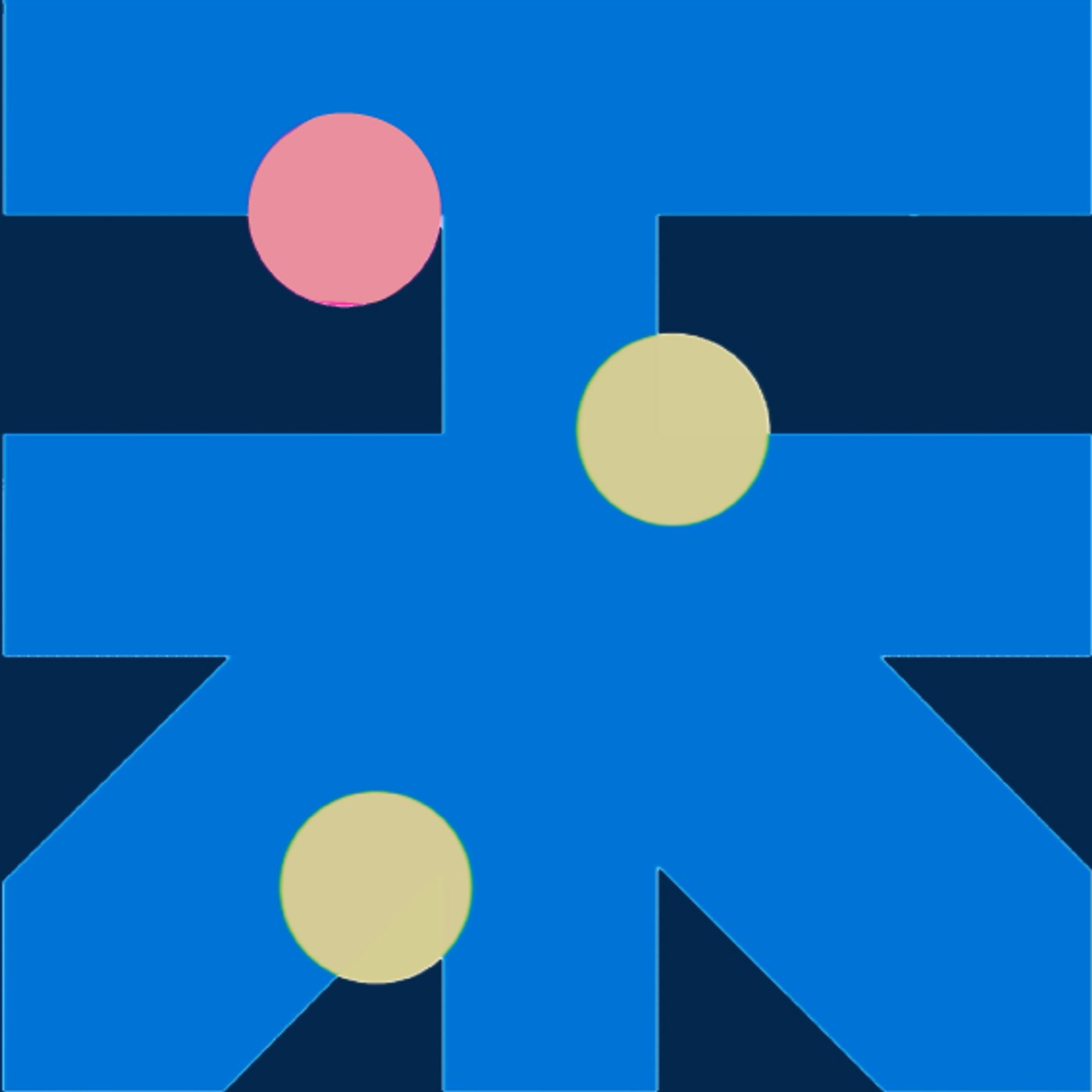 Ciel (天) par Lo (露) — motif de carreau de ciment