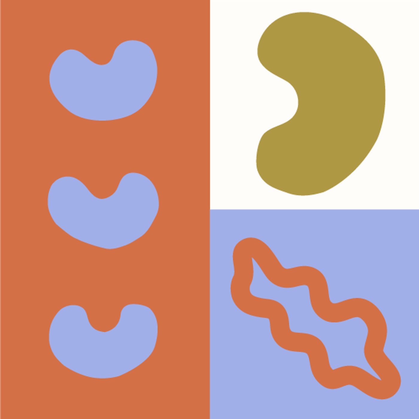 Domino Beans par Clotilde JNT — motif de carreau de ciment