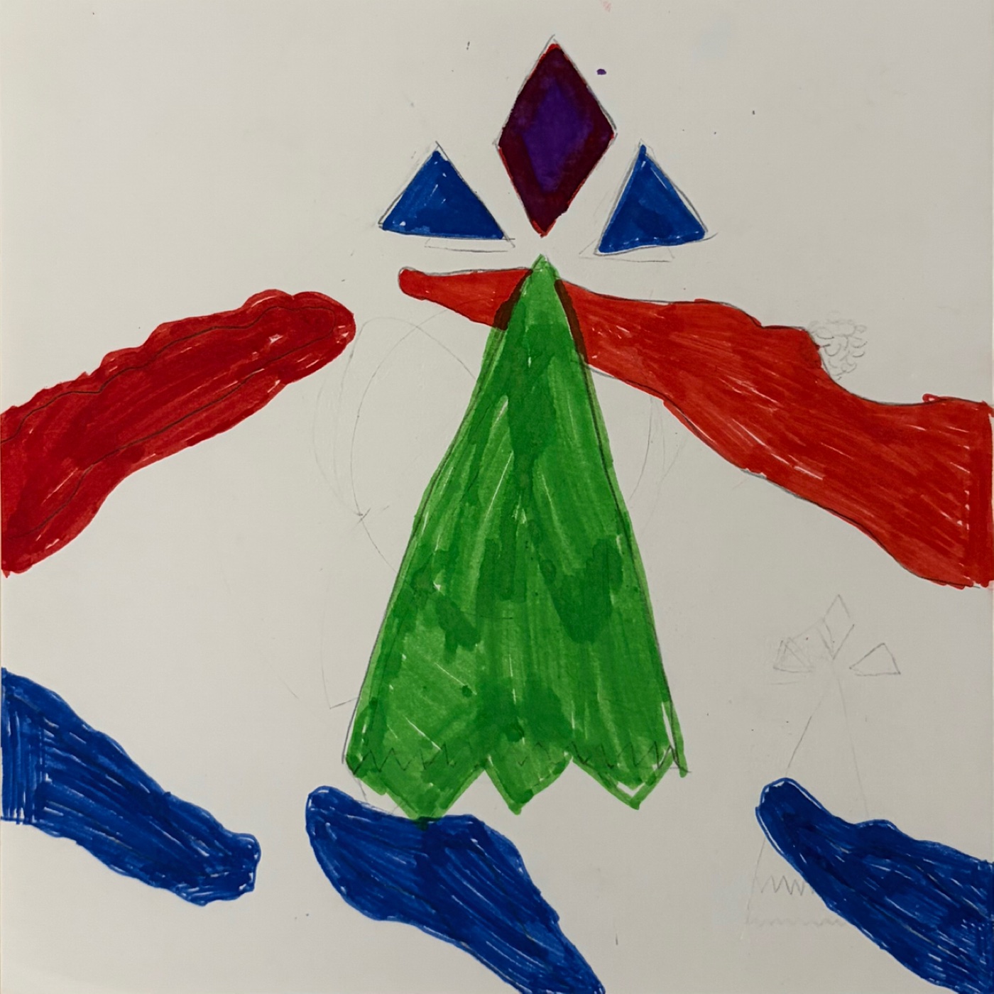 Classe de CE-CM bilingue breton par Marine BOUYER — motif de carreau de ciment