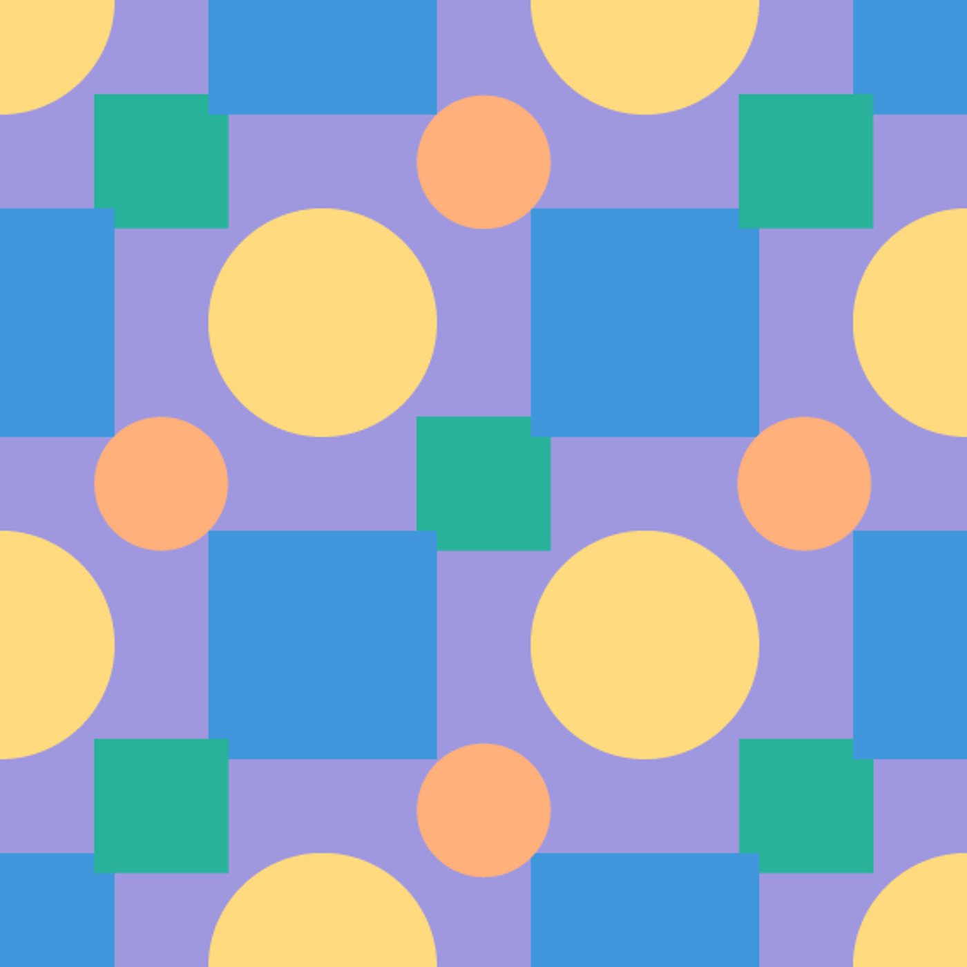 Colors pop par Vega Motion — motif de carreau de ciment