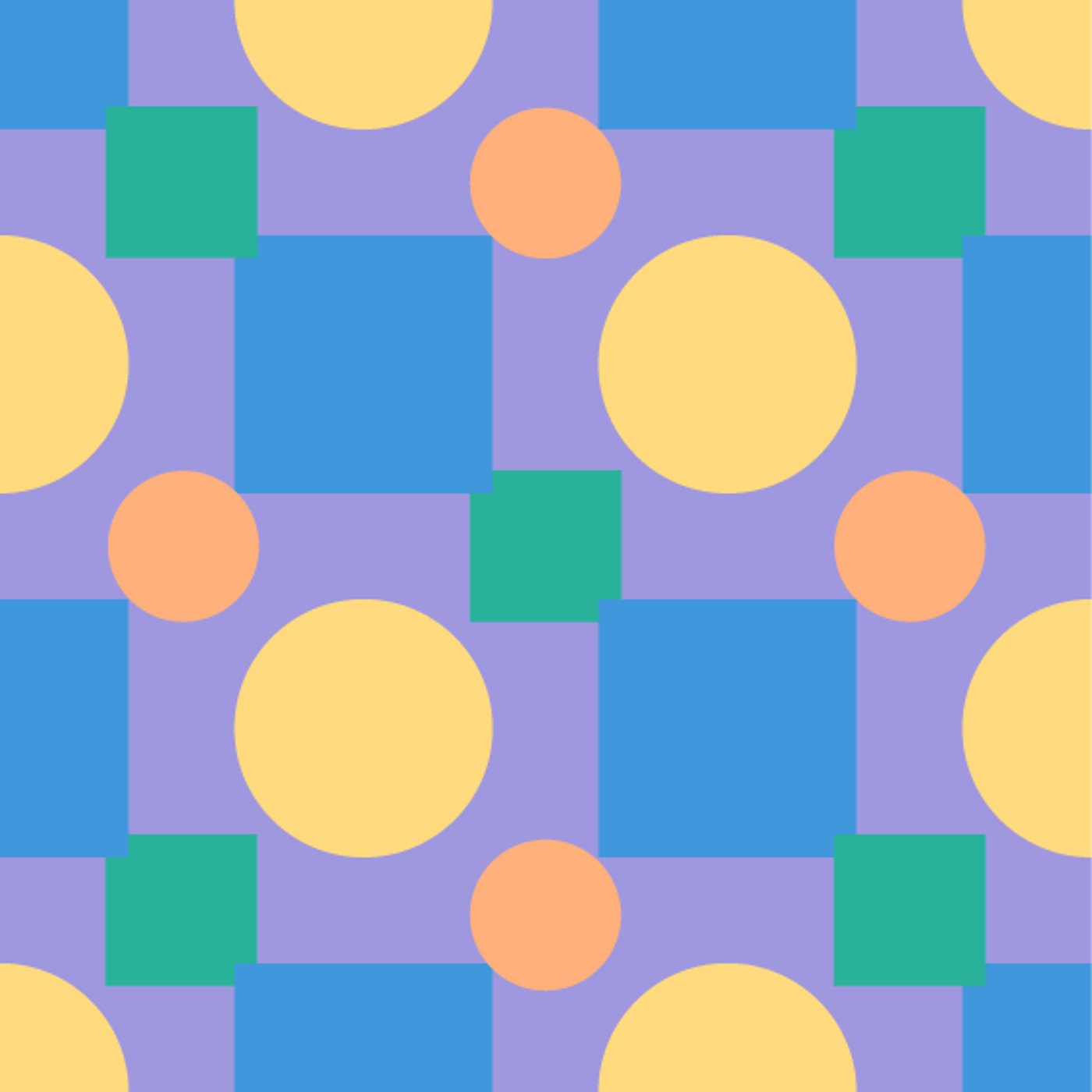 Colors pop par Vega Motion — motif de carreau de ciment