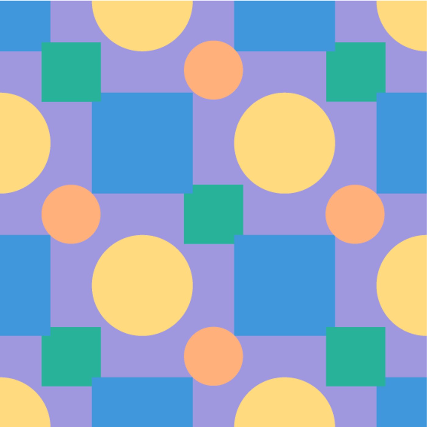 Colors pop par Vega Motion — motif de carreau de ciment
