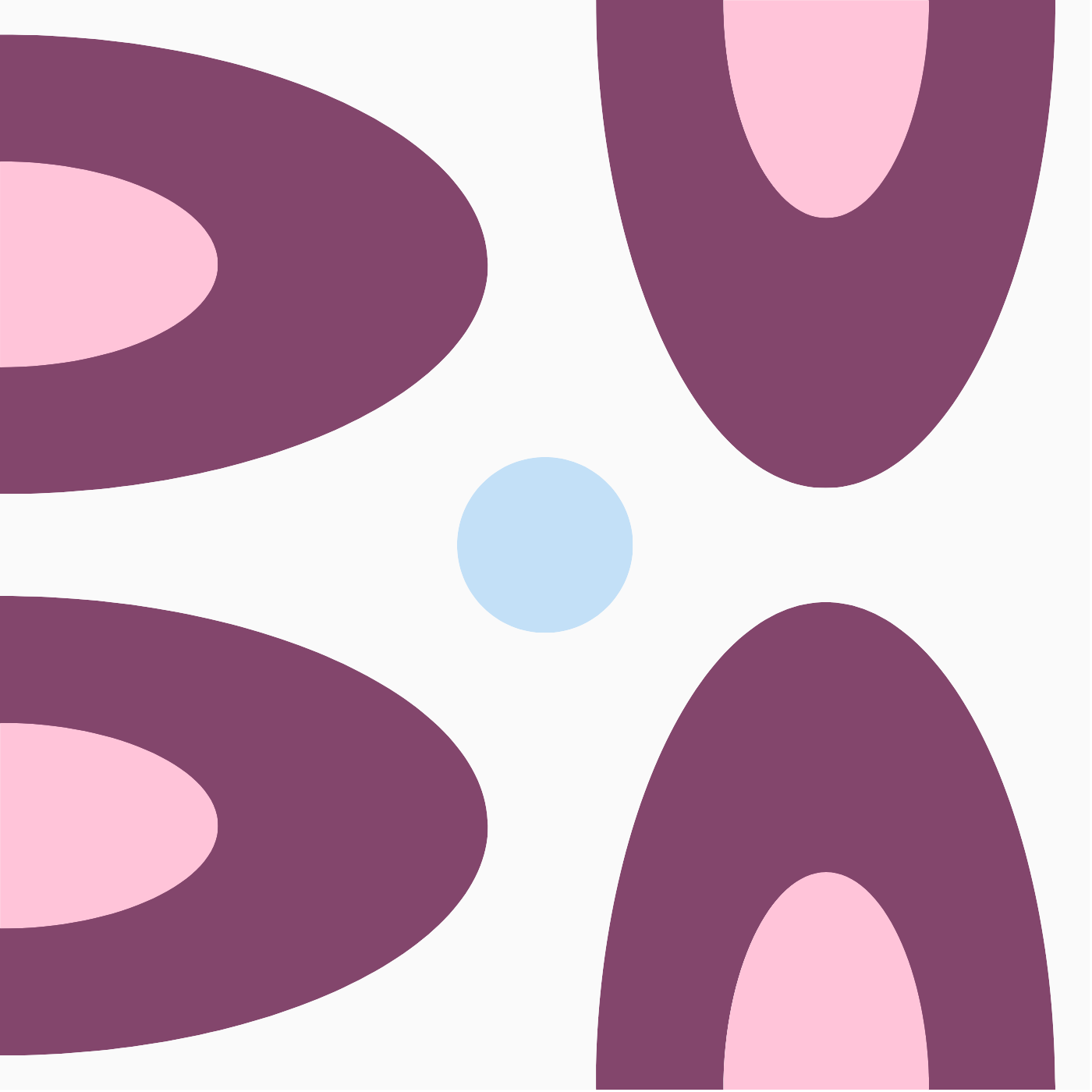 Les barquettes aubergines par Marie Chevrier — motif de carreau de ciment