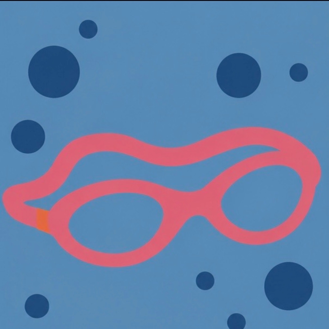 eau lunettes par Zoé Junker — motif de carreau de ciment