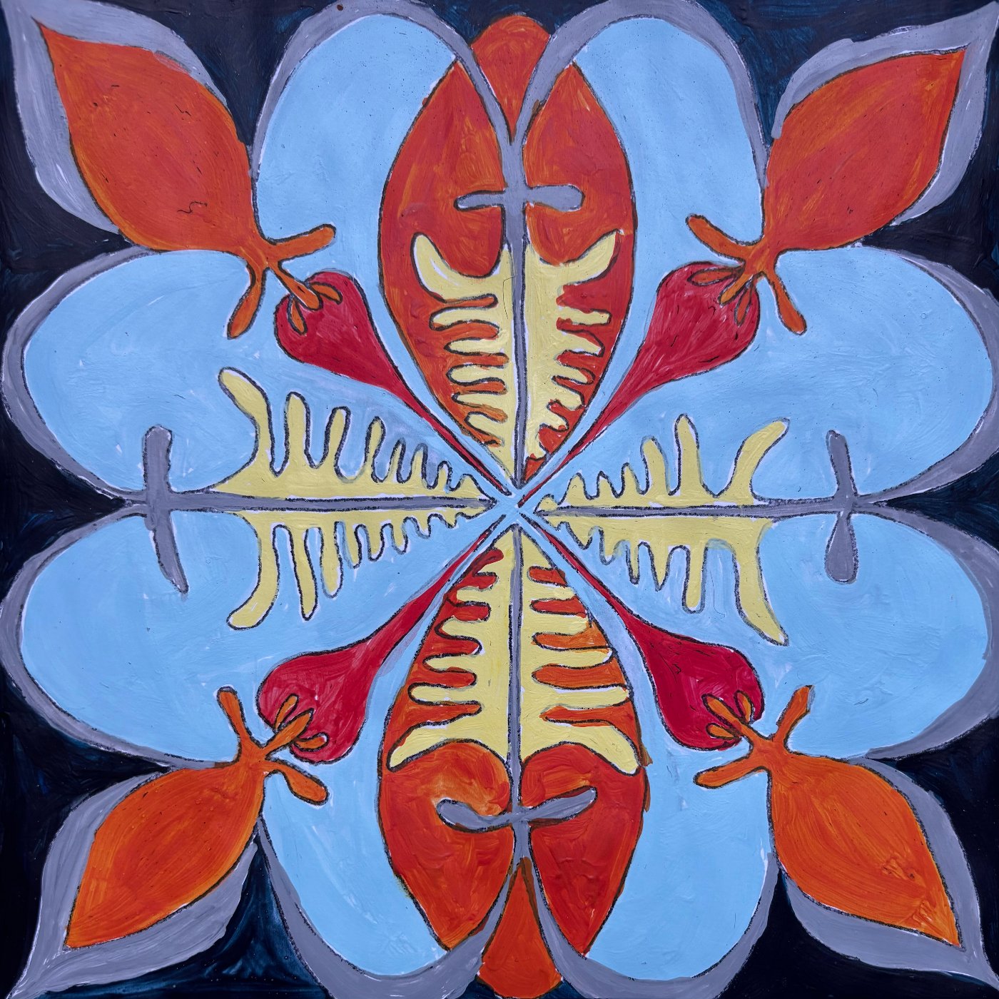 Suzanise par Catherine Da Silva — motif de carreau de ciment