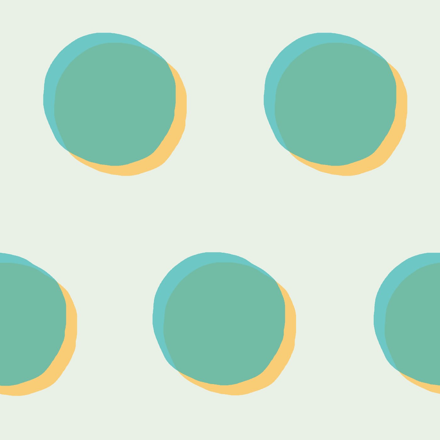 Tache pistache par Marielle Debethune — motif de carreau de ciment