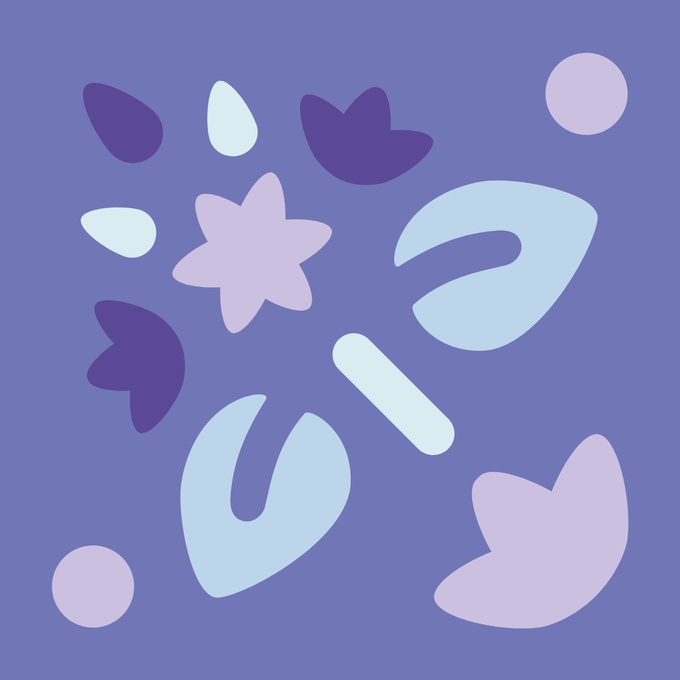 Fleur d'été par Lucie Pécaut — motif de carreau de ciment