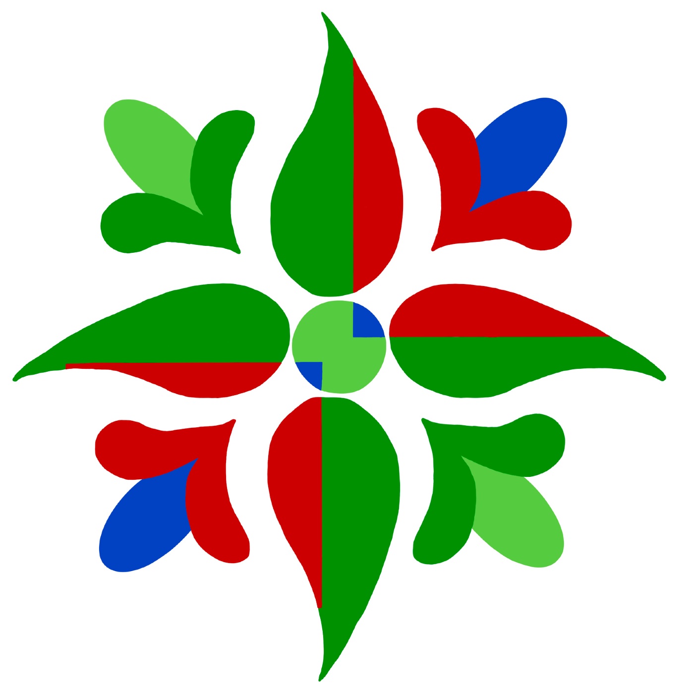 Symbiose par Manon Magand — motif de carreau de ciment