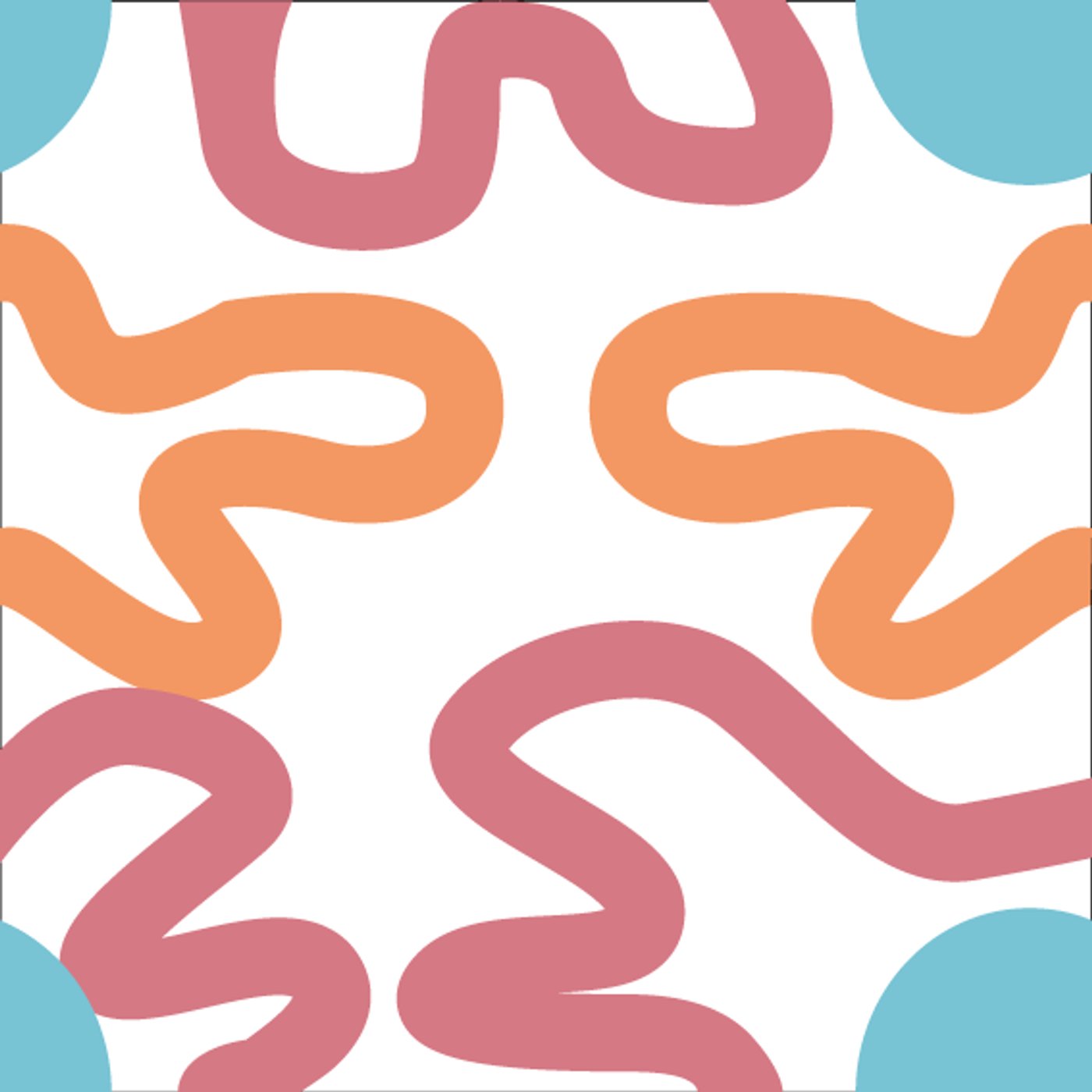 vintage pop par artishow — — motif de carreau de ciment