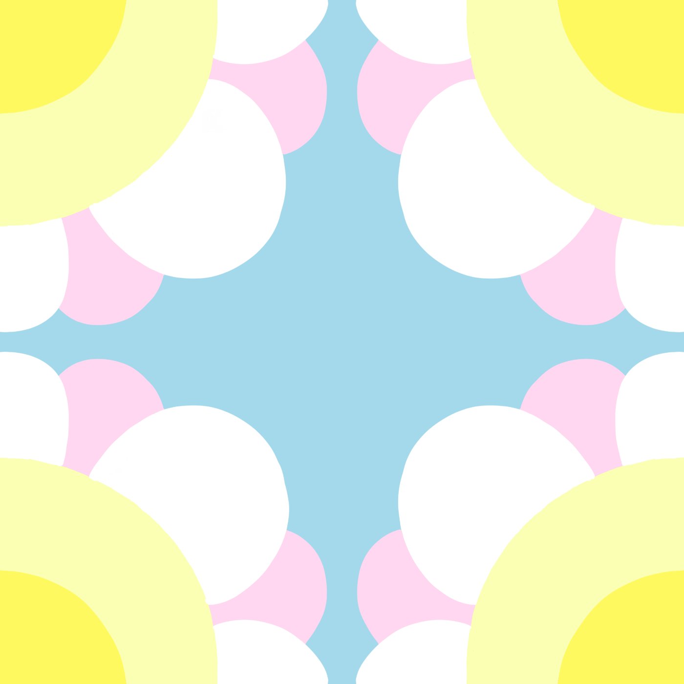 Printemps par Eloïse Perret — motif de carreau de ciment