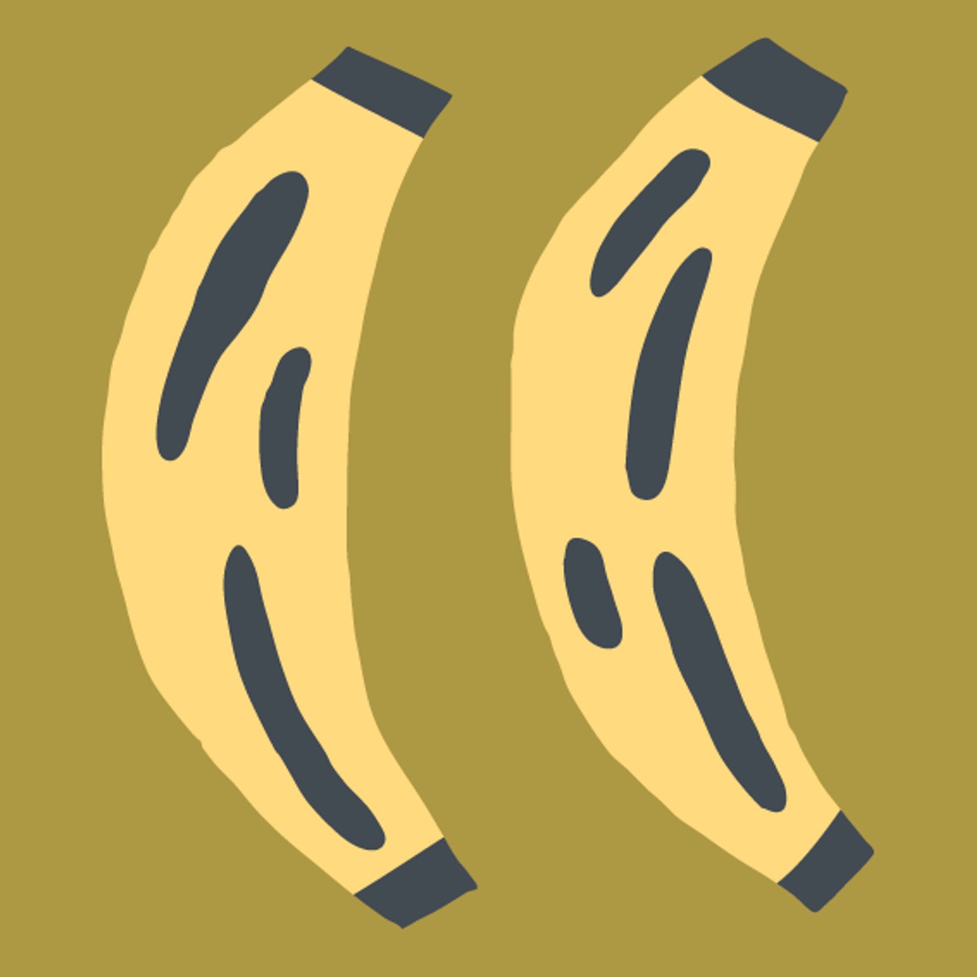Banana Banana par Wobbly Studio — motif de carreau de ciment
