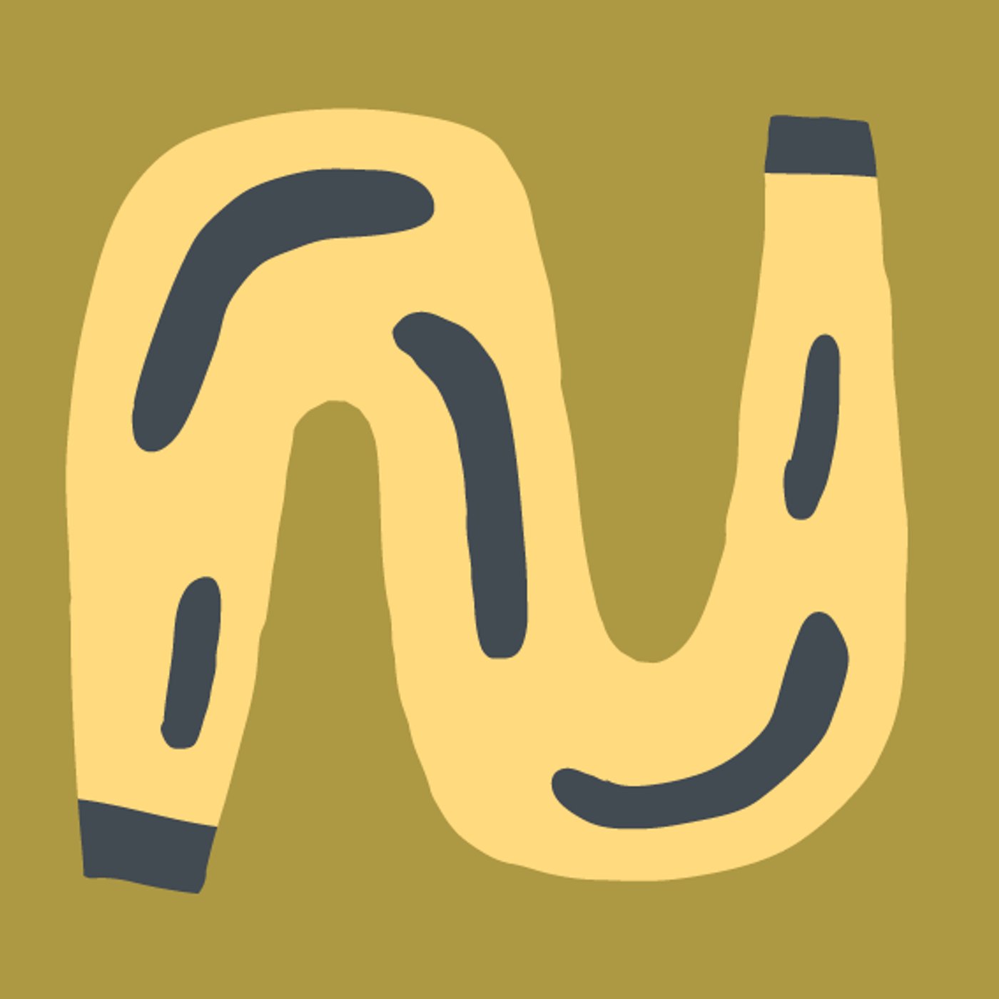 Banana Banana par Wobbly Studio — motif de carreau de ciment