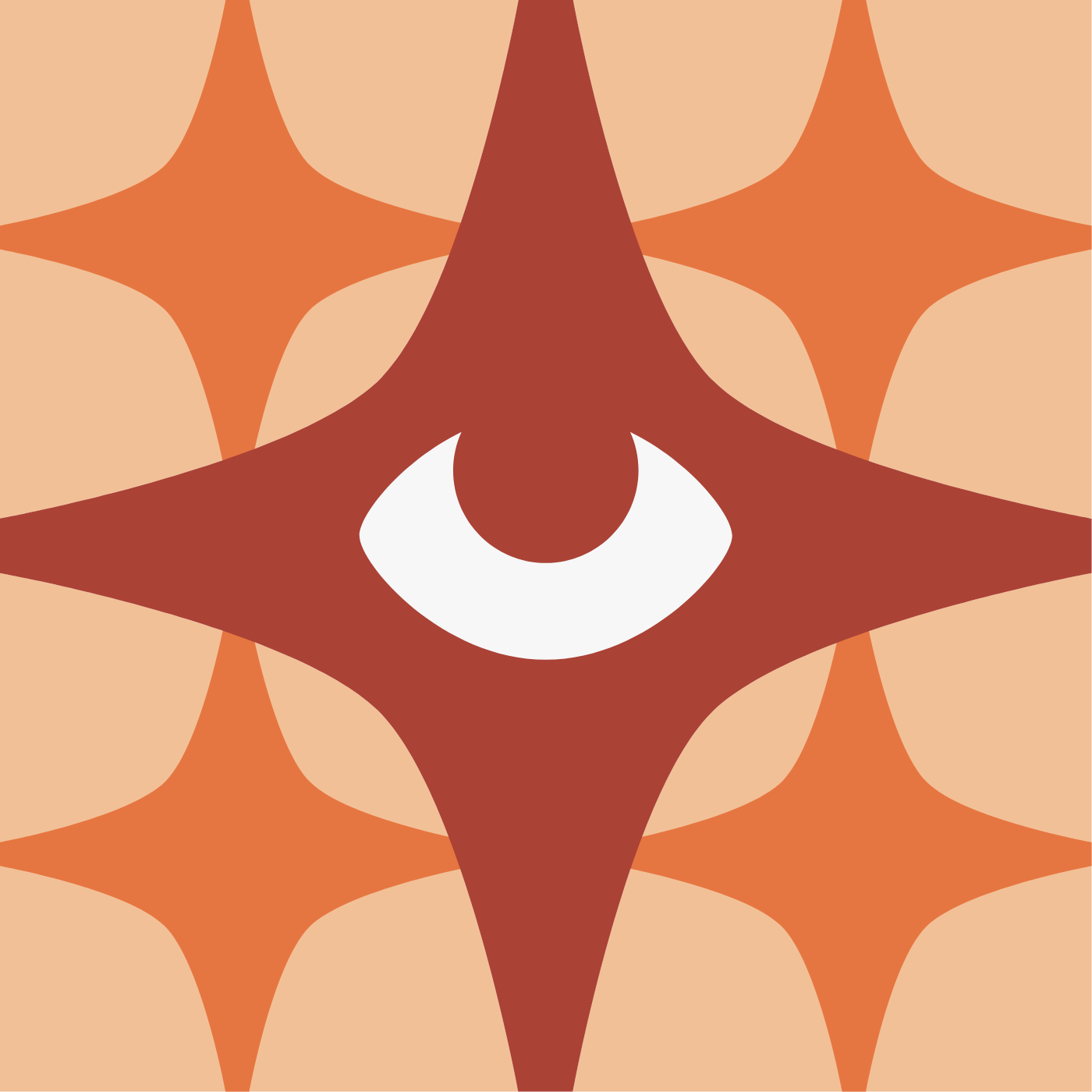 Divine Eye par Hippox L — motif de carreau de ciment