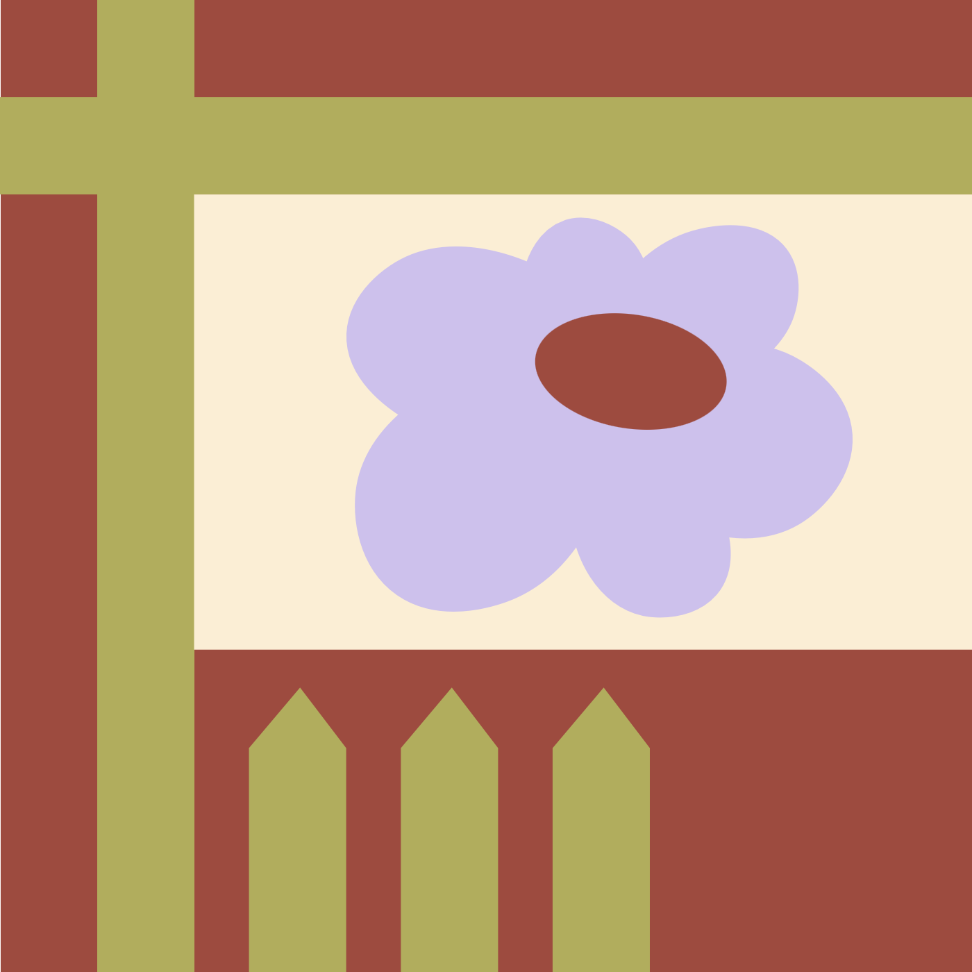 Parcelle par Maïa Messager Piciura — motif de carreau de ciment