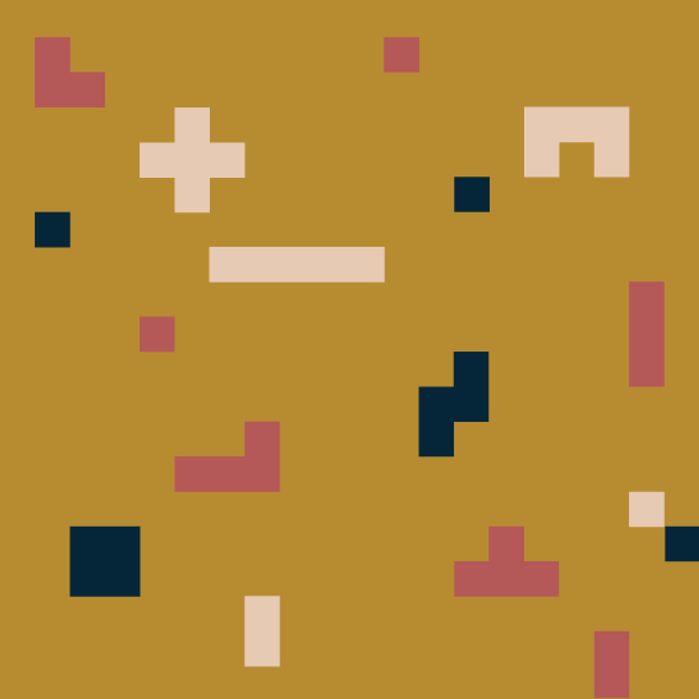 Tetris par Julia Grandvuillemin — motif de carreau de ciment