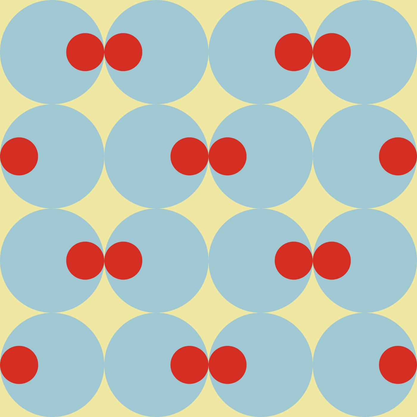 cercles rétro par Wendy Scheerlinck — motif de carreau de ciment