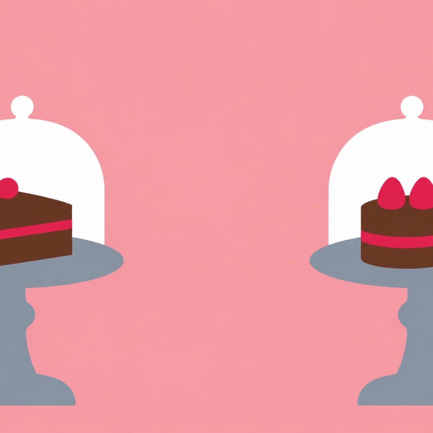 Strawberry cakes par Lou-May Pérennès — motif de carreau de ciment