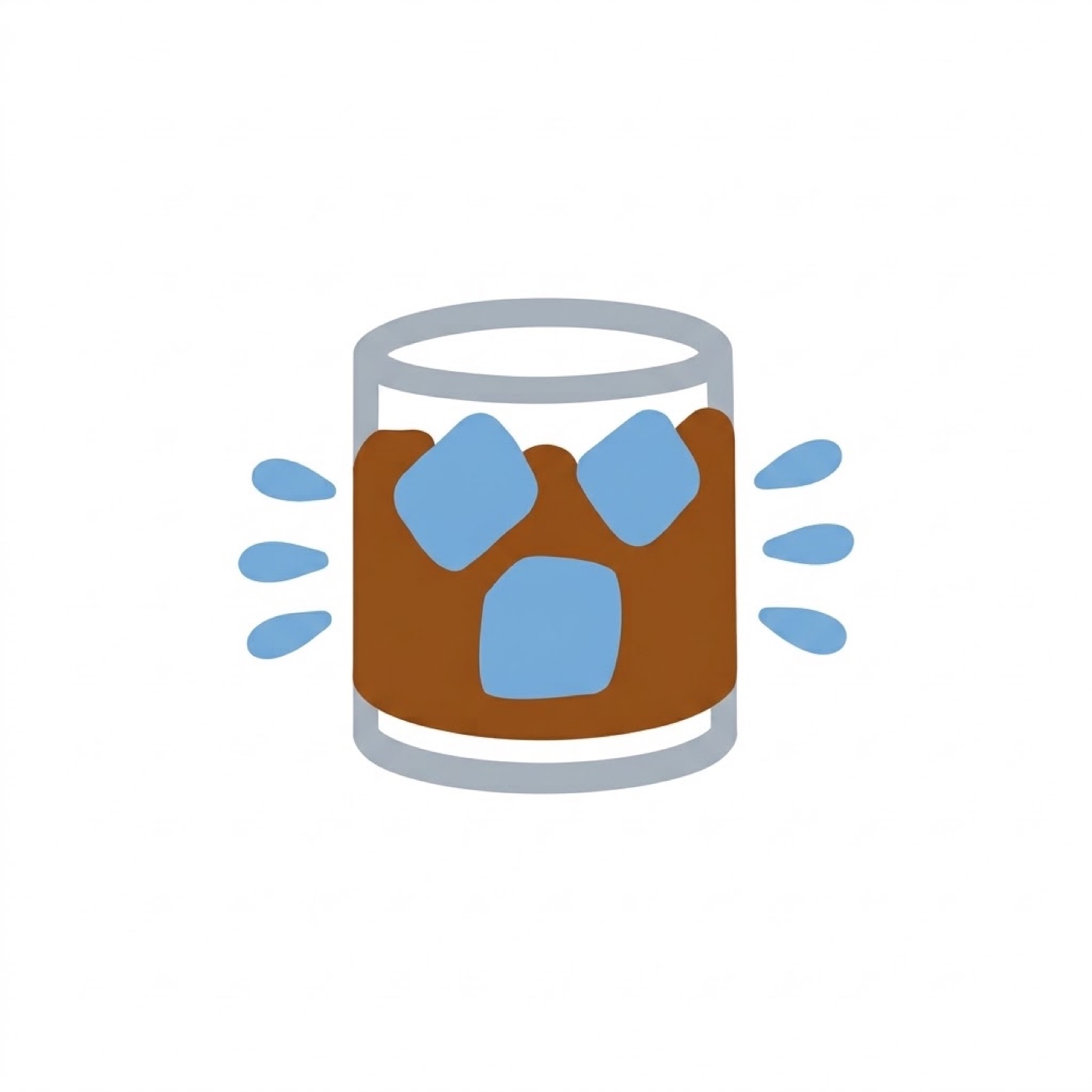 verre de whiskyky par Yann Marchal — motif de carreau de ciment