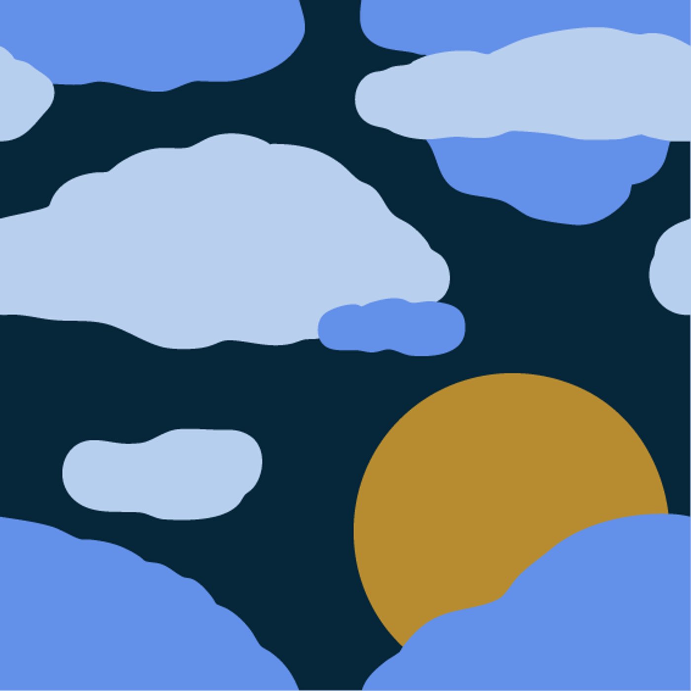 Fumées par Marianne Rulland — motif de carreau de ciment