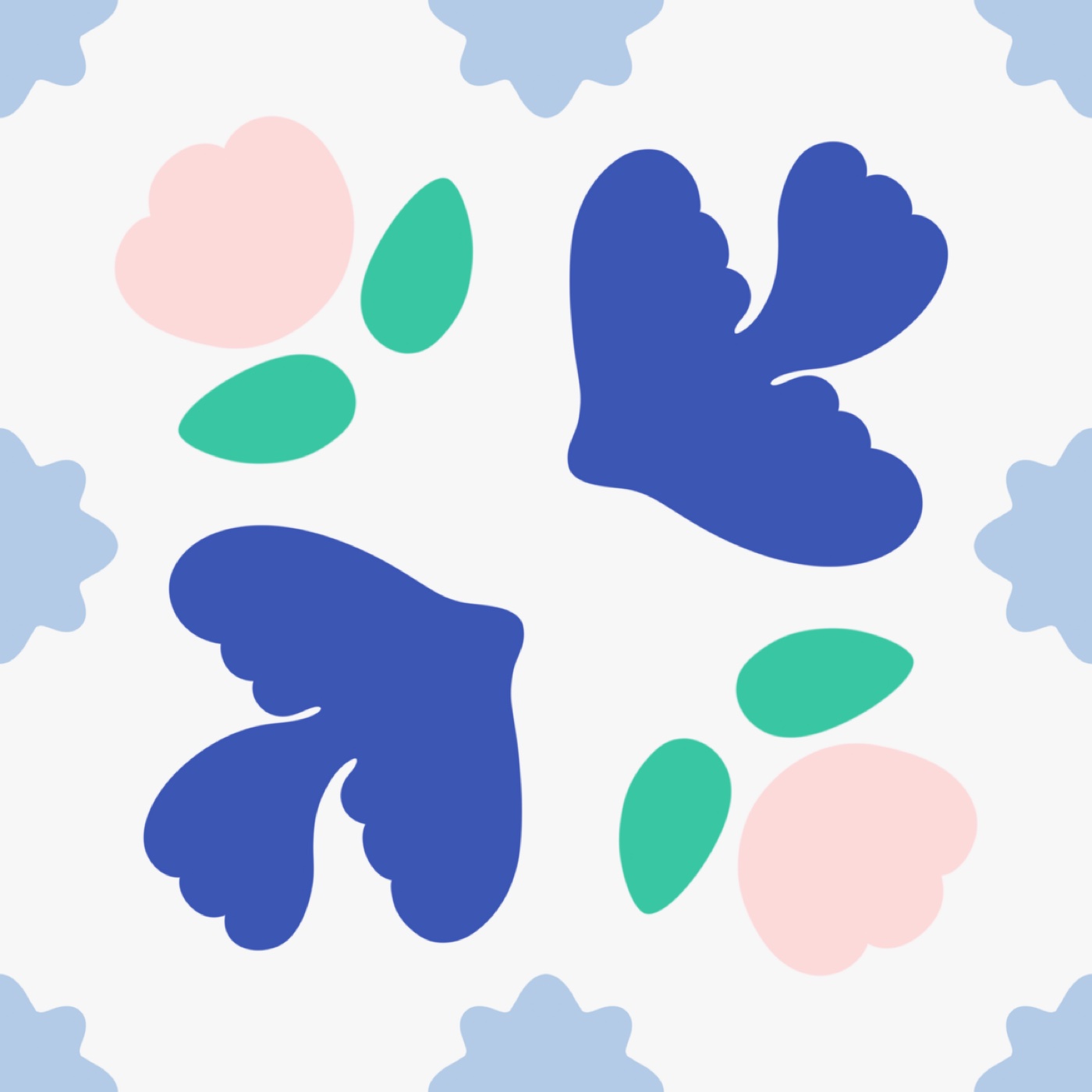 Lipad par Émilie Duhamel — motif de carreau de ciment