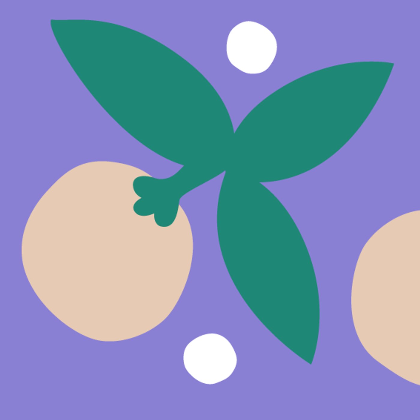 Mandarine par julia Grandvuillemin — motif de carreau de ciment