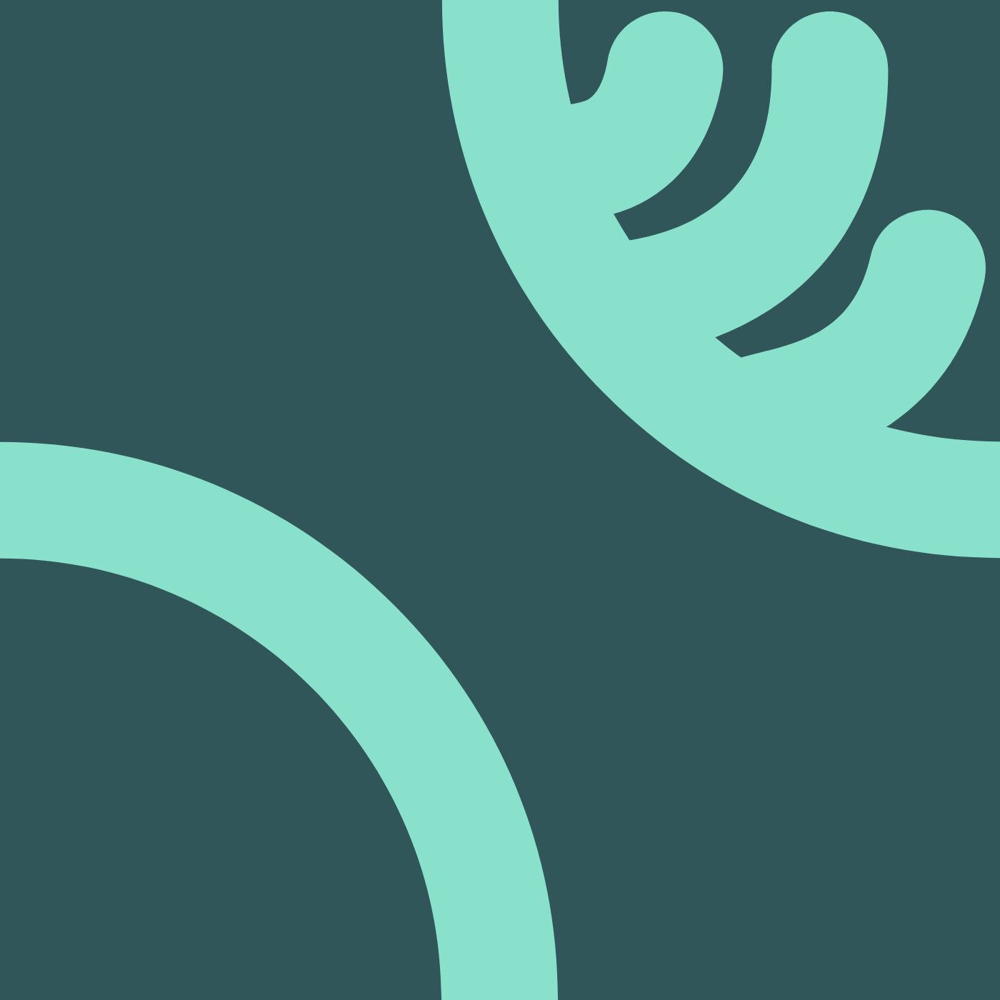 Aqua Fern par Isa Galmot — motif de carreau de ciment