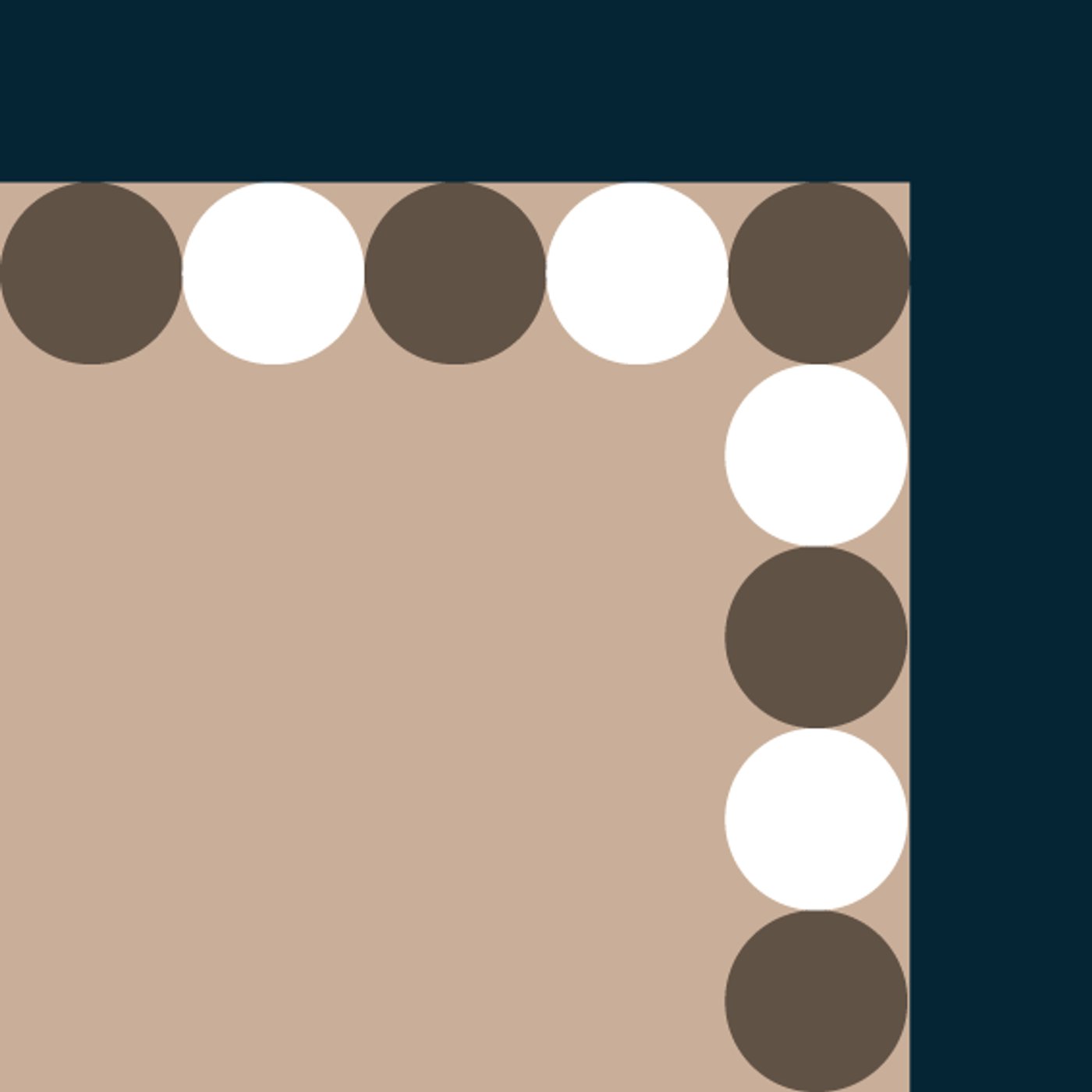 Frame flow par Angèle Noubel — motif de carreau de ciment