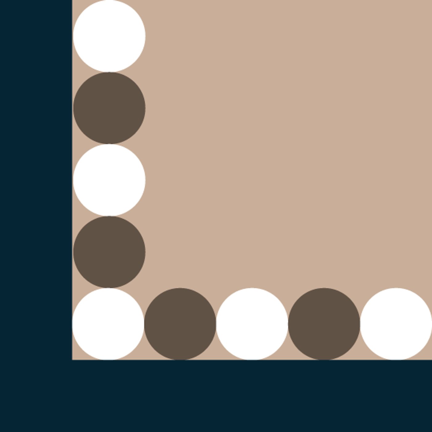 Frame flow par Angèle Noubel — motif de carreau de ciment