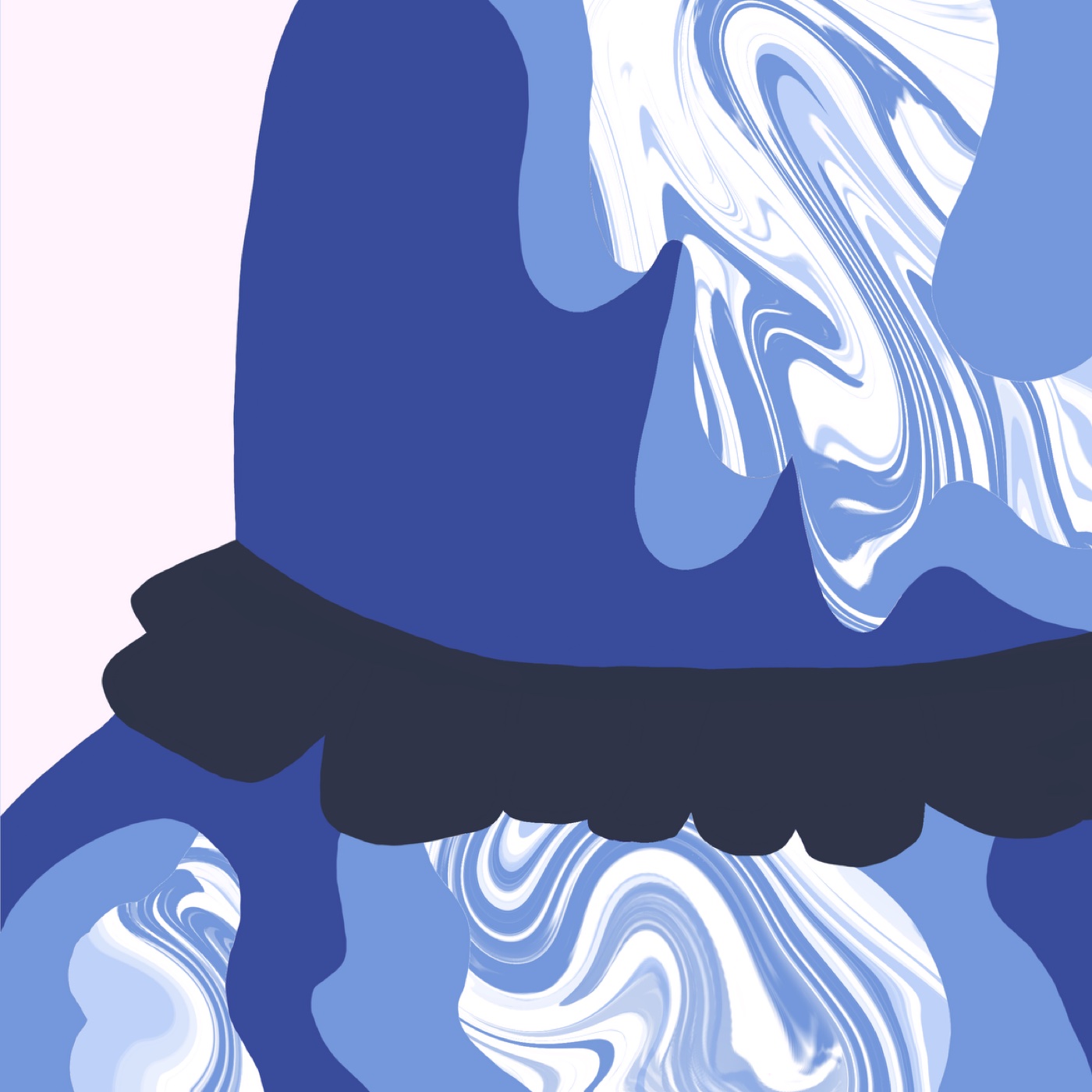 Chapeaux coulant par Caroline Herbach — motif de carreau de ciment