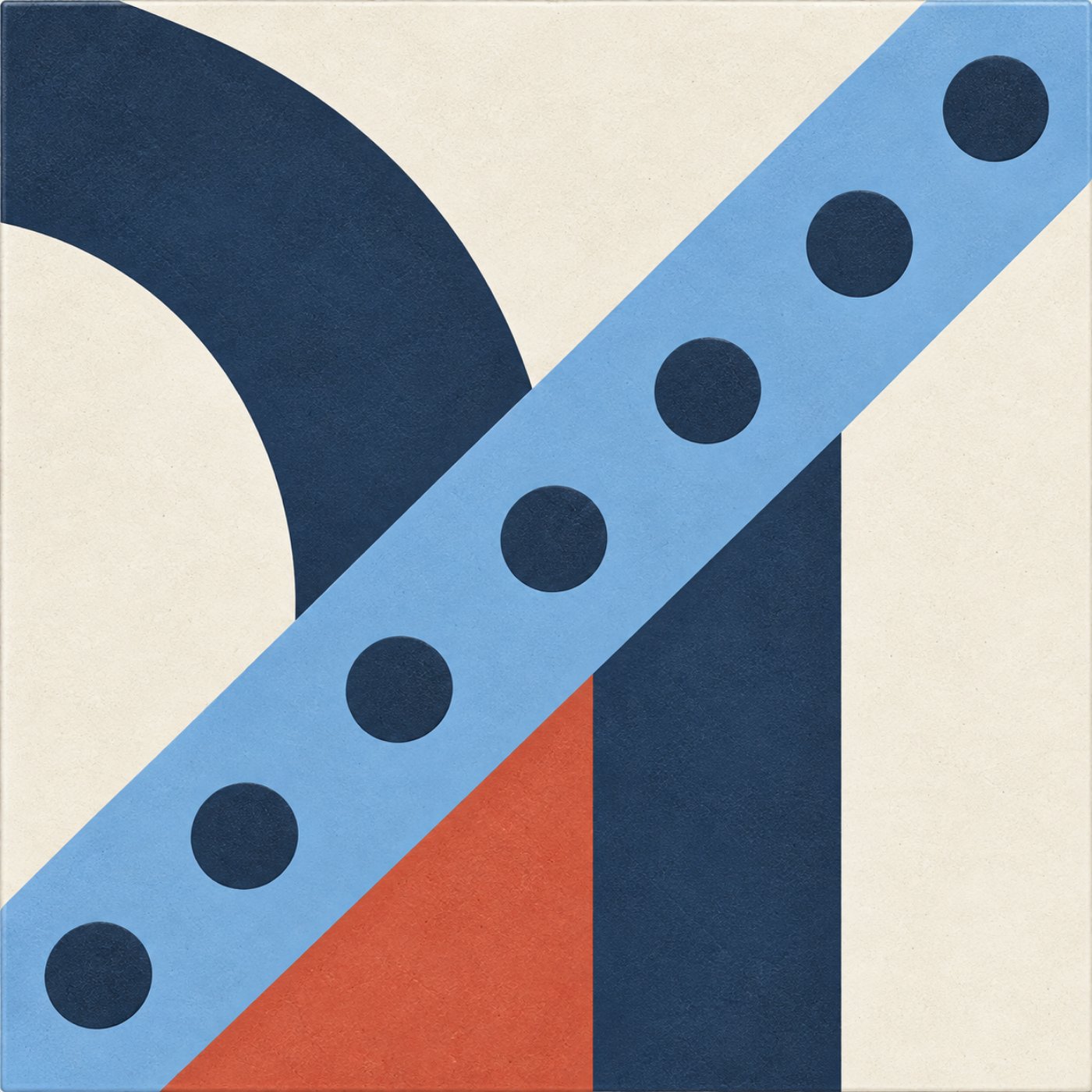 Emotions d'architecture par Philippe LIPINSKI — motif de carreau de ciment
