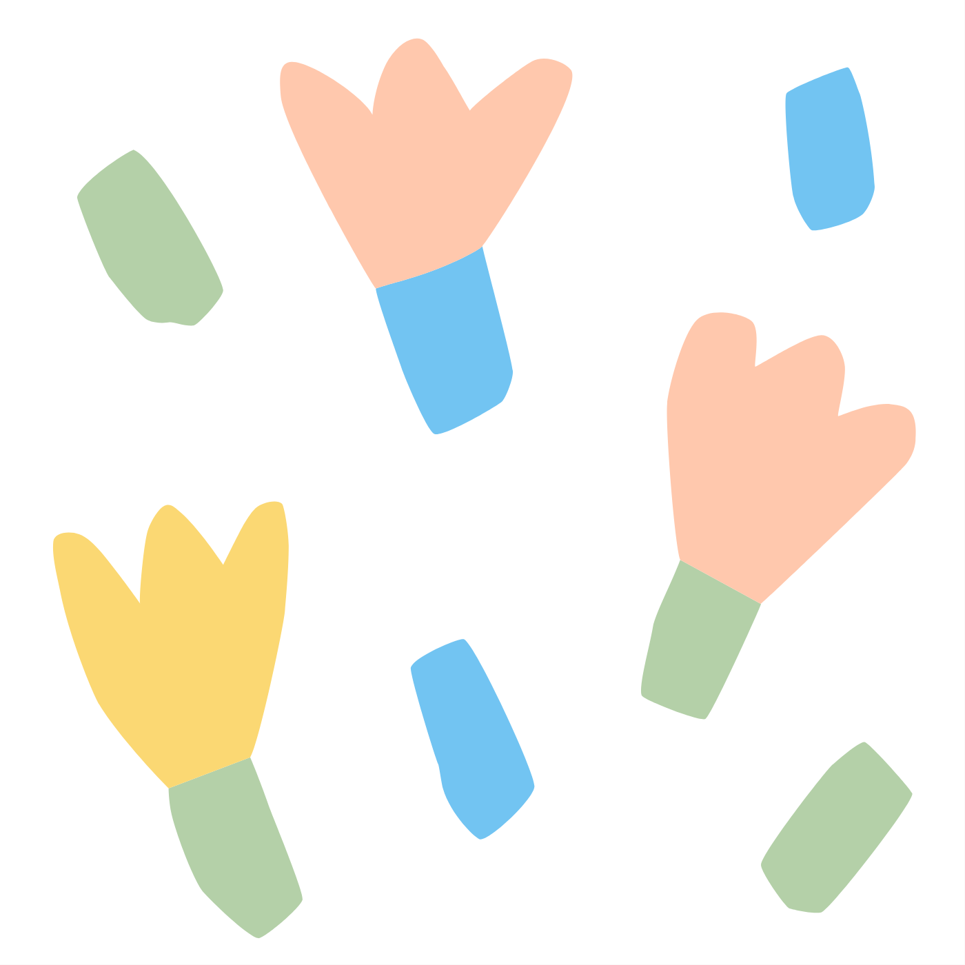 bonne fête maman par Fanny LIENART — motif de carreau de ciment