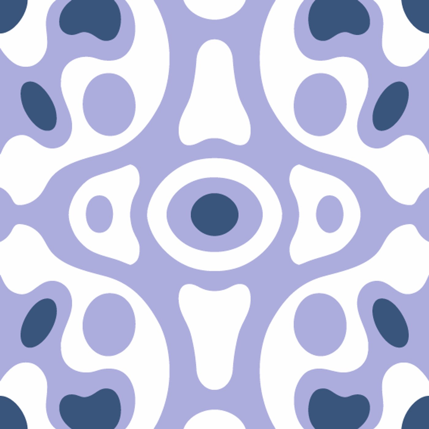 Rêves nebuleux par Yelow — — motif de carreau de ciment