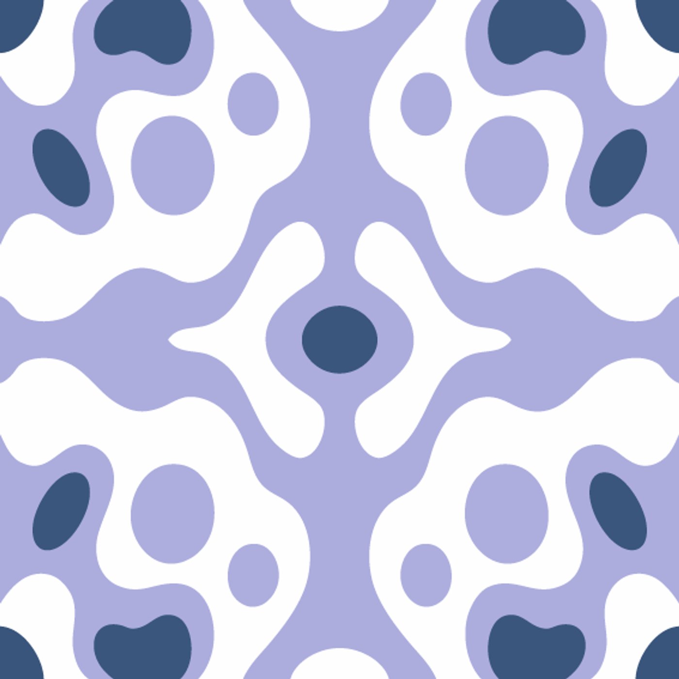 Rêves nebuleux par Yelow — — motif de carreau de ciment
