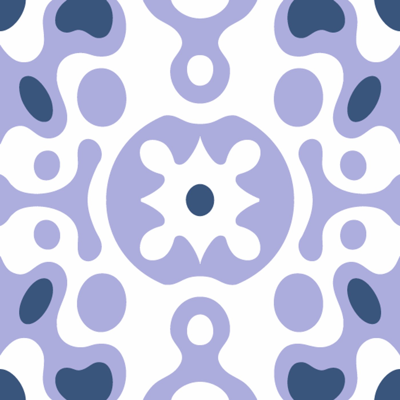 Rêves nebuleux par Yelow — — motif de carreau de ciment