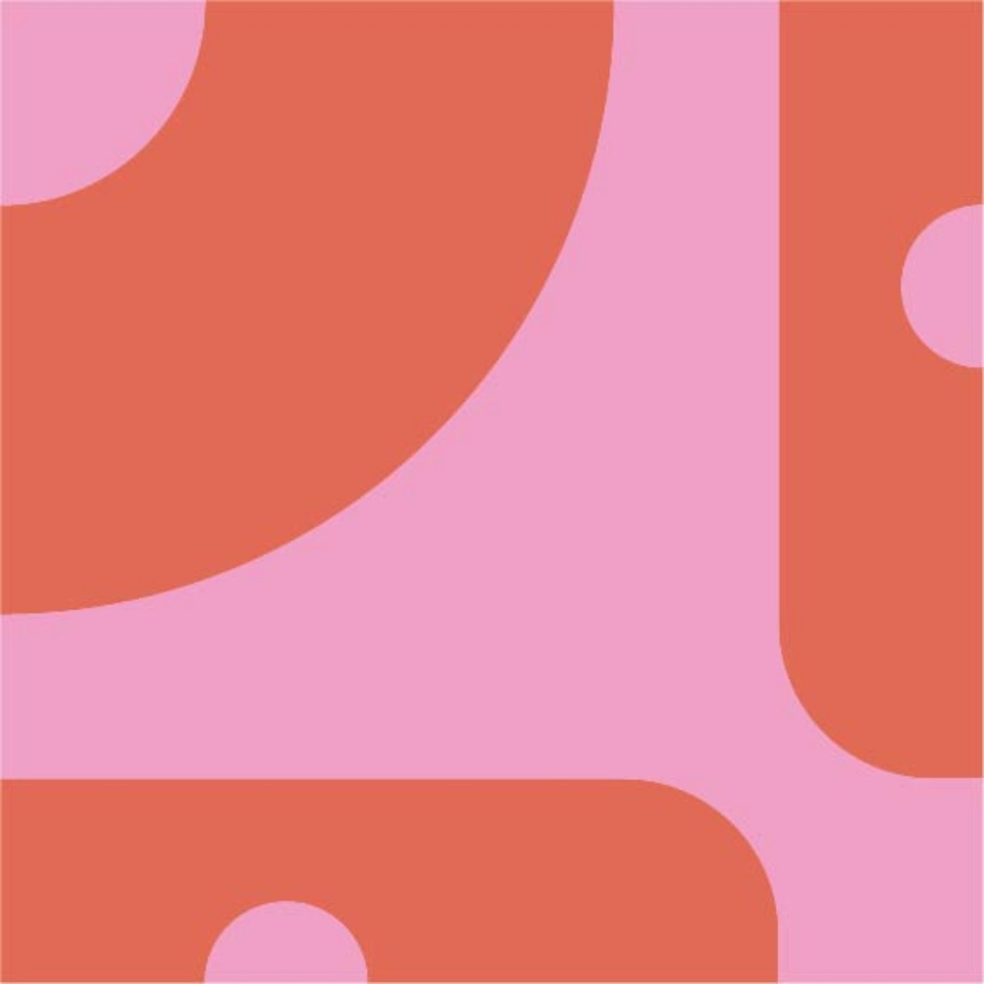 Motifs à la folie par Rose Ruellan — motif de carreau de ciment