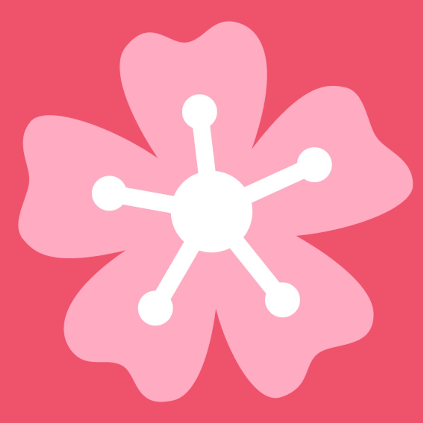 Printemps Japonais par Antoine Messiant — motif de carreau de ciment