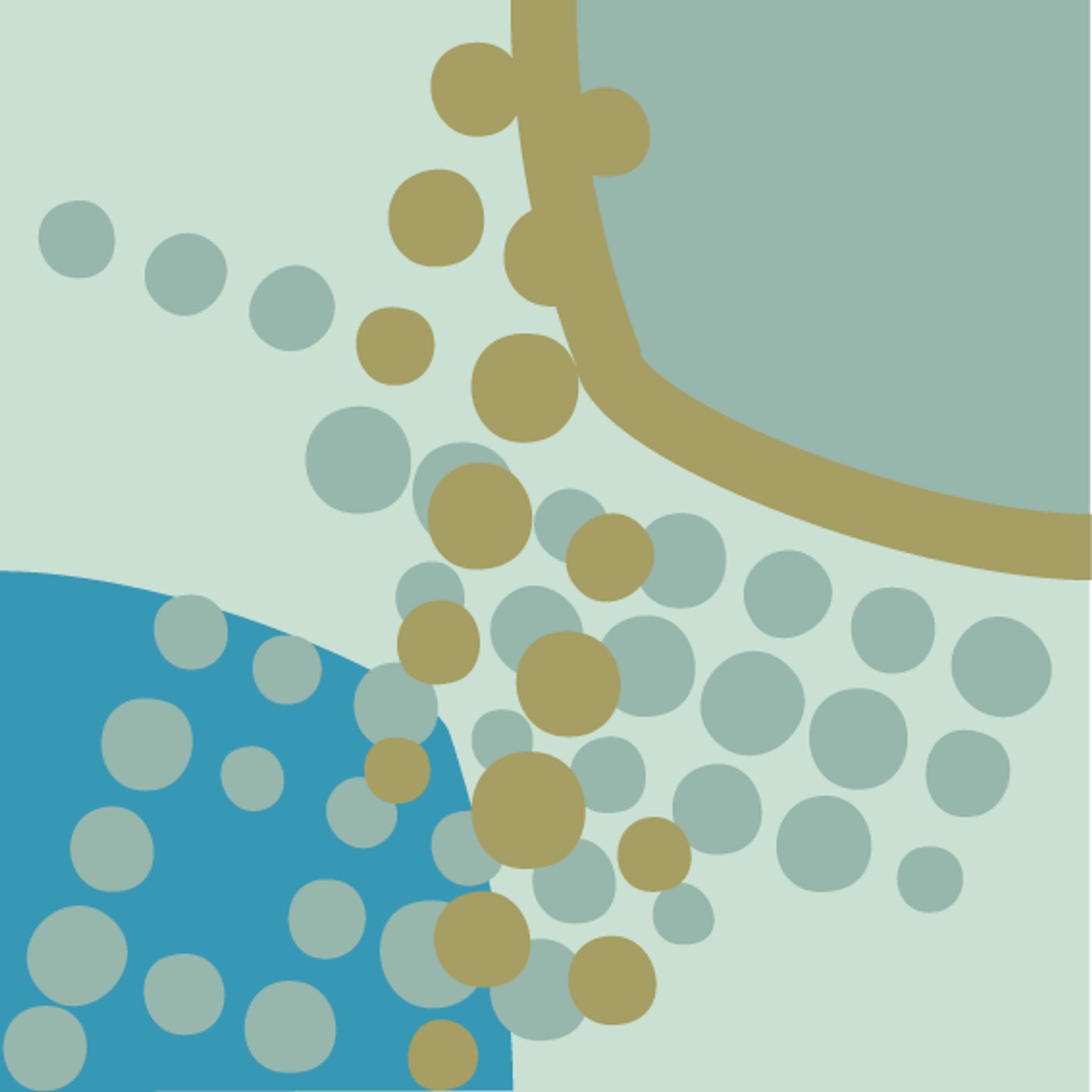 Bulles par Séverine Deguerville — motif de carreau de ciment