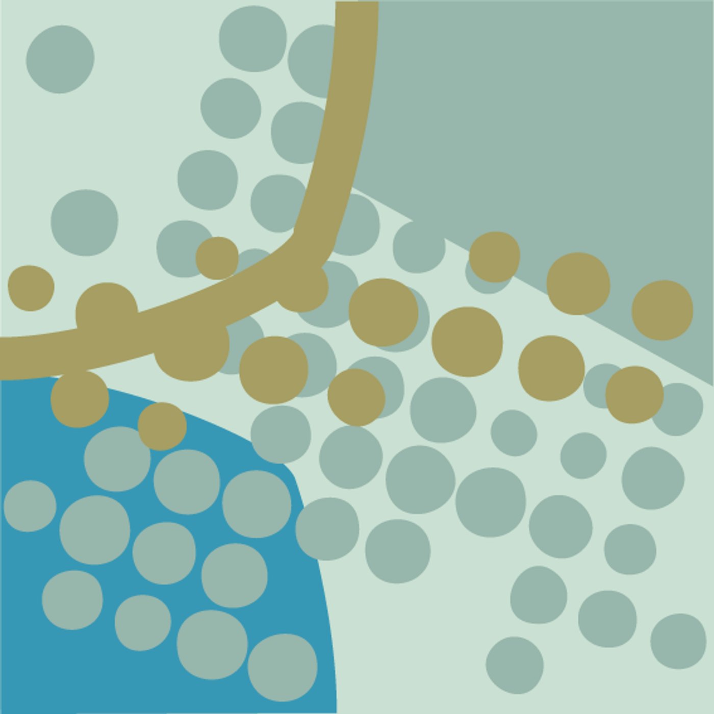 Bulles par Séverine Deguerville — motif de carreau de ciment