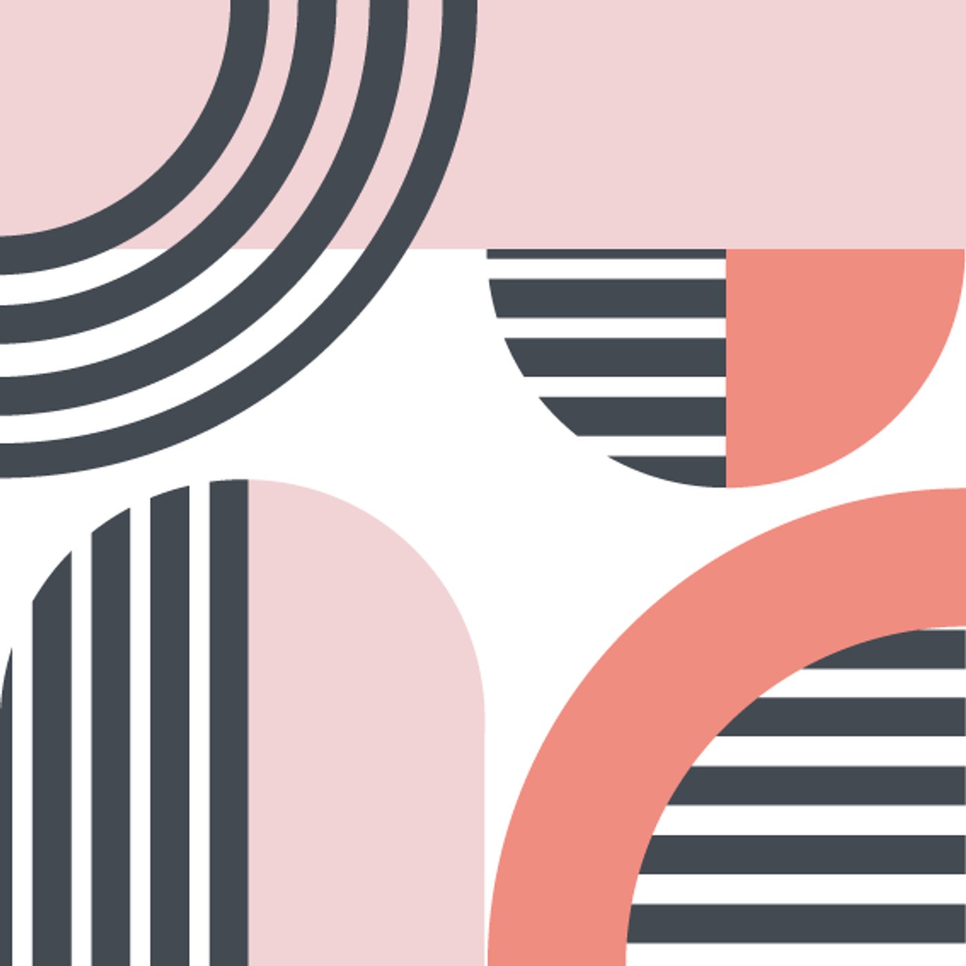 Figures rythmiques par Pauline BODIN — motif de carreau de ciment