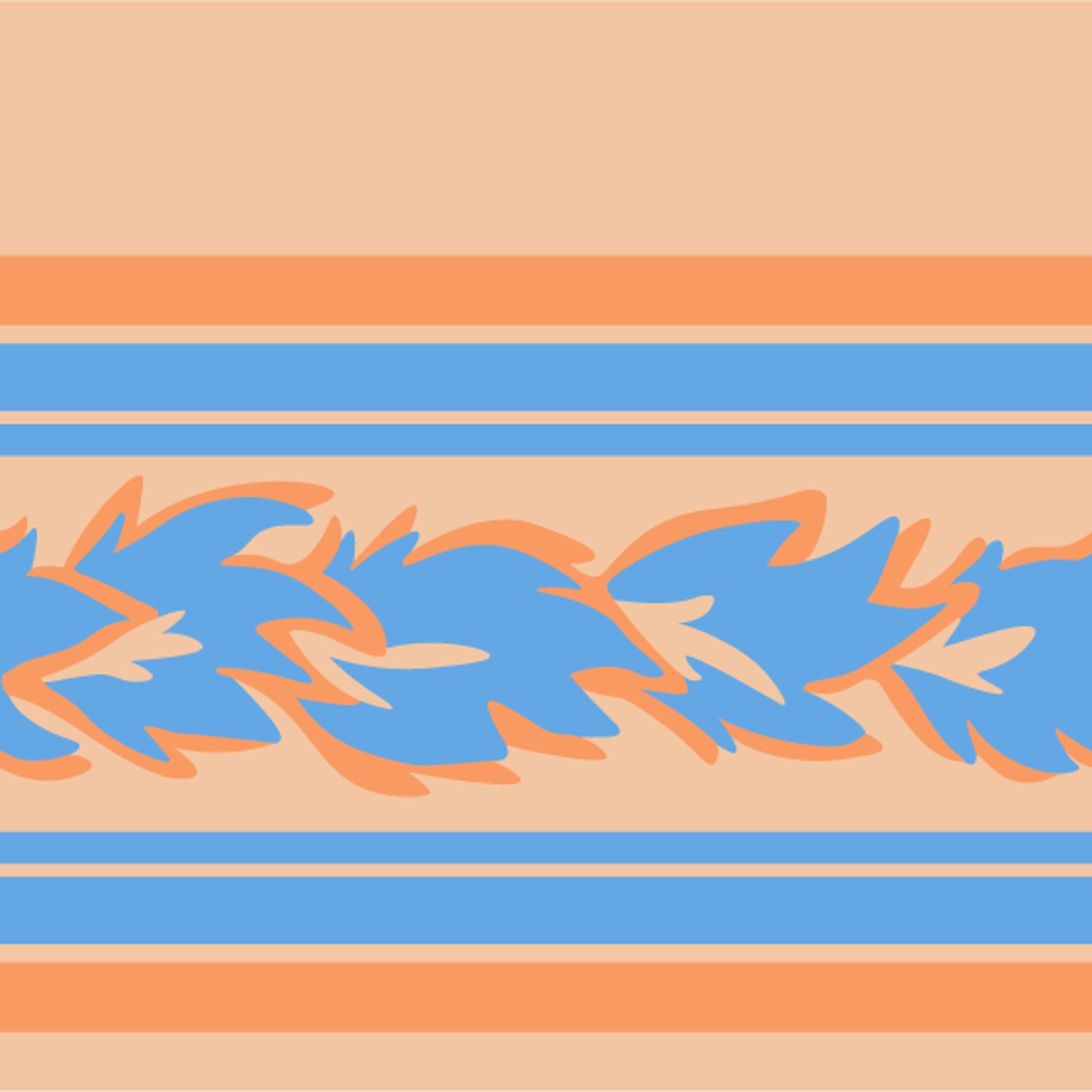 Arabesques par Juliette Thibert — motif de carreau de ciment