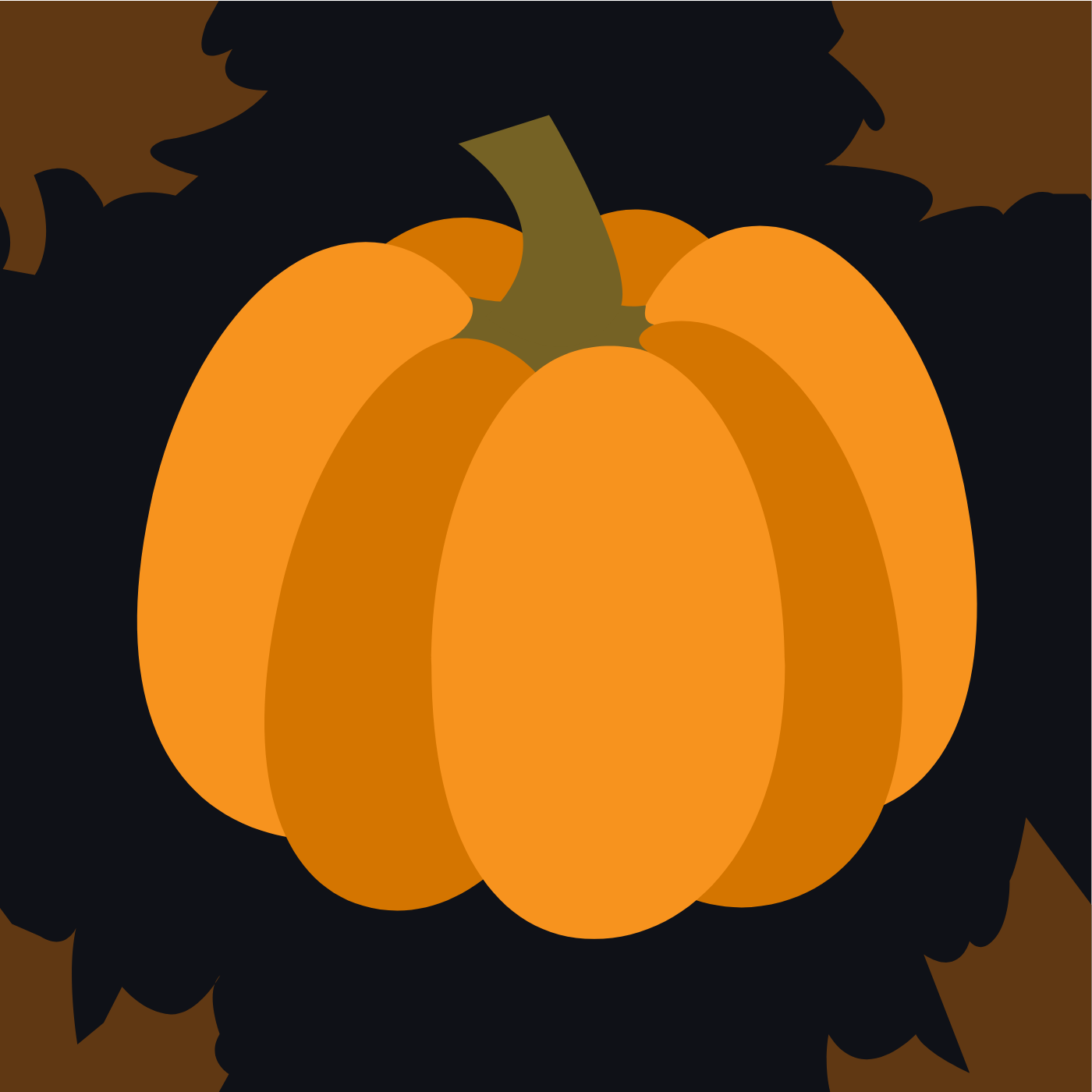 Citrouille d'automne par Elise Braye — motif de carreau de ciment