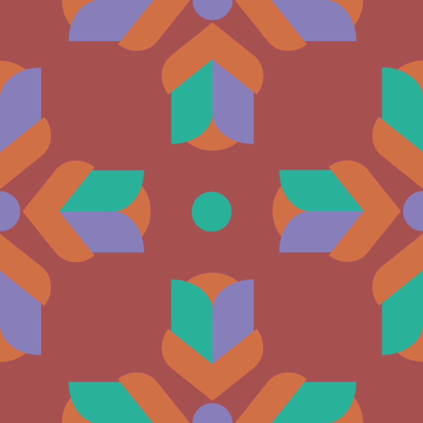 Jardin d’Hiver par Cornes de Gazelle — motif de carreau de ciment
